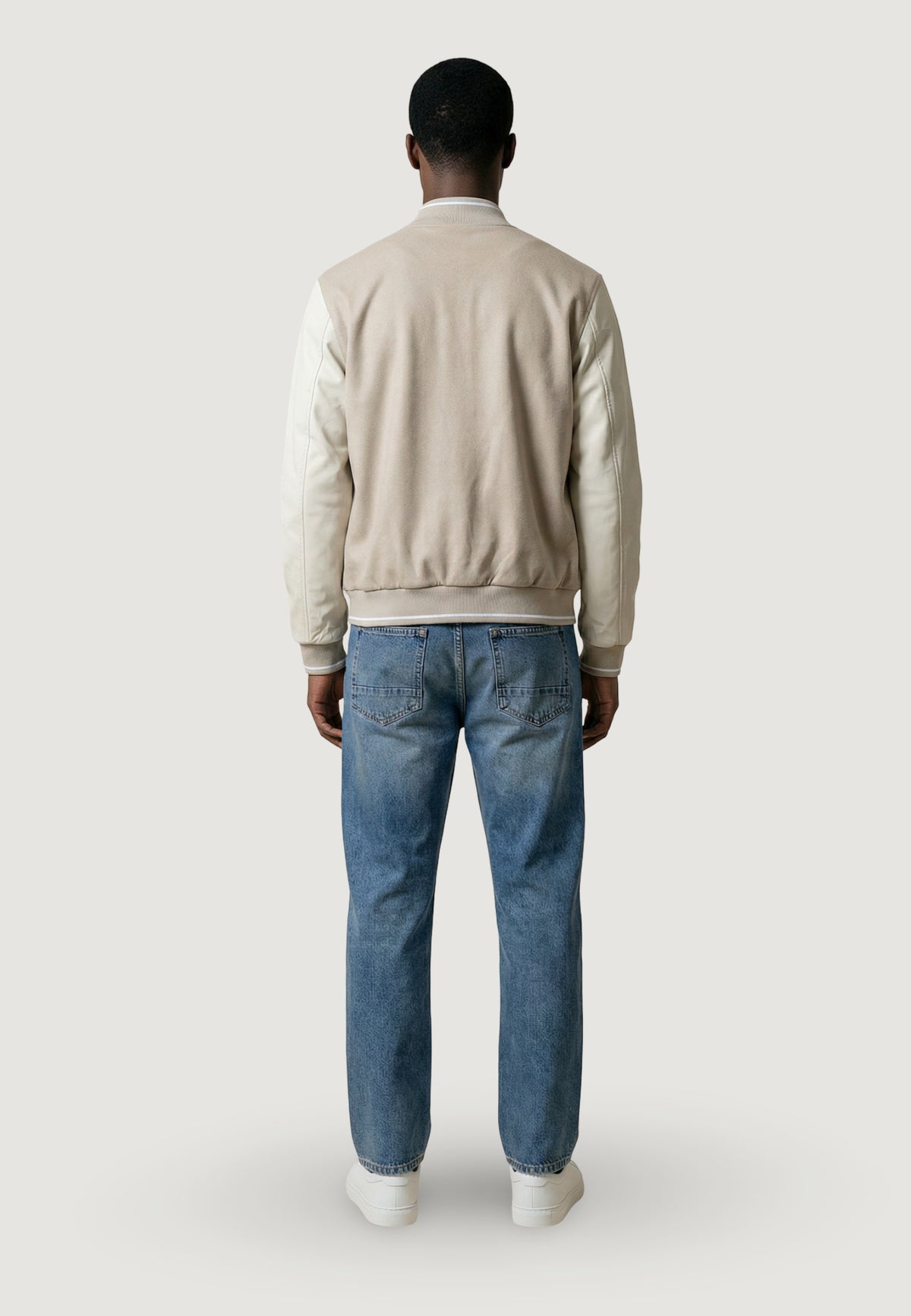 Jackets Antony Morato REGULAR FIT WITH SLEEVES IN FAUX LEATHER AND PRINT