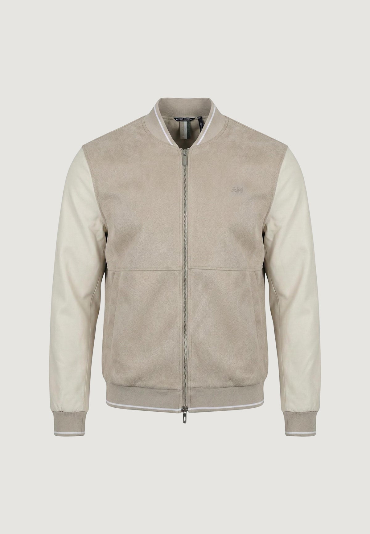 Jackets Antony Morato REGULAR FIT WITH SLEEVES IN FAUX LEATHER AND PRINT