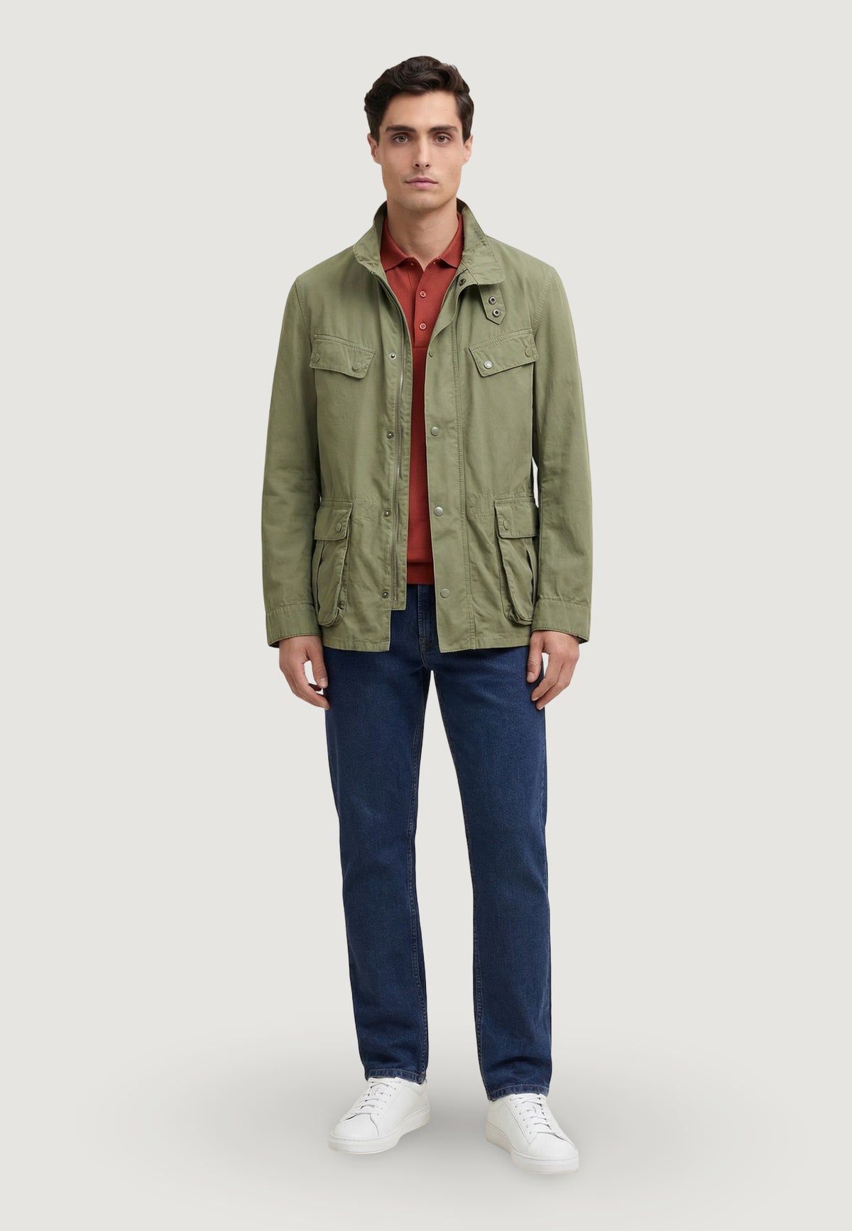 Giacchetto Barbour GARMENT DYED DUKE CASUAL JKT