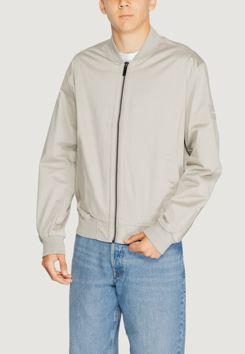 Giacchetto Calvin Klein SATEEN STRETCH HERO