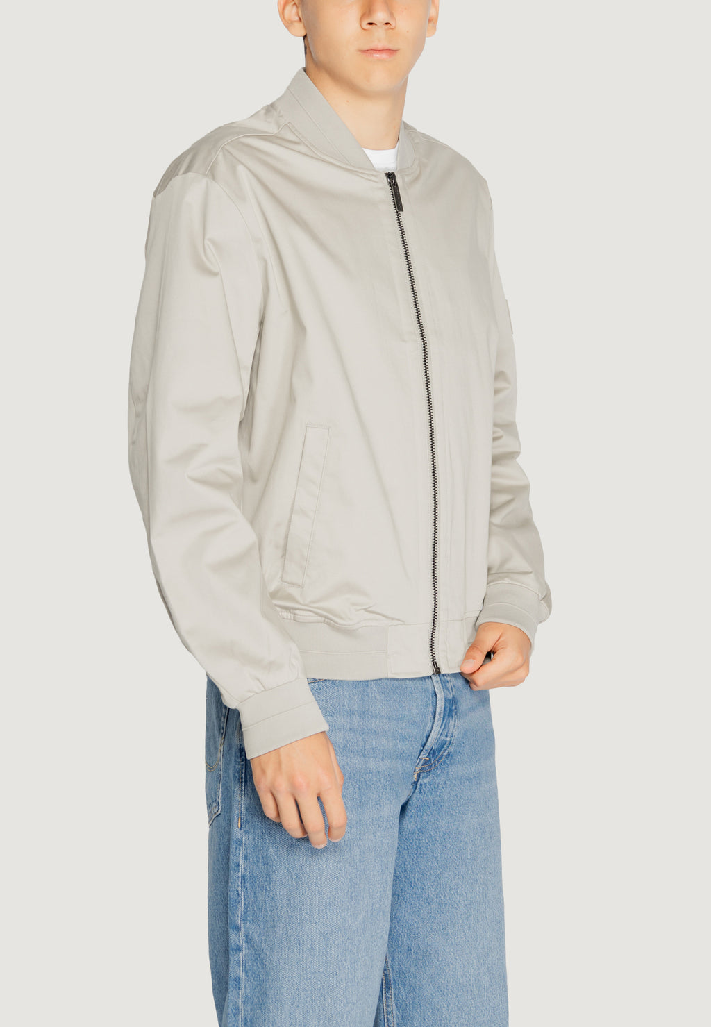 Giacchetto Calvin Klein SATEEN STRETCH HERO