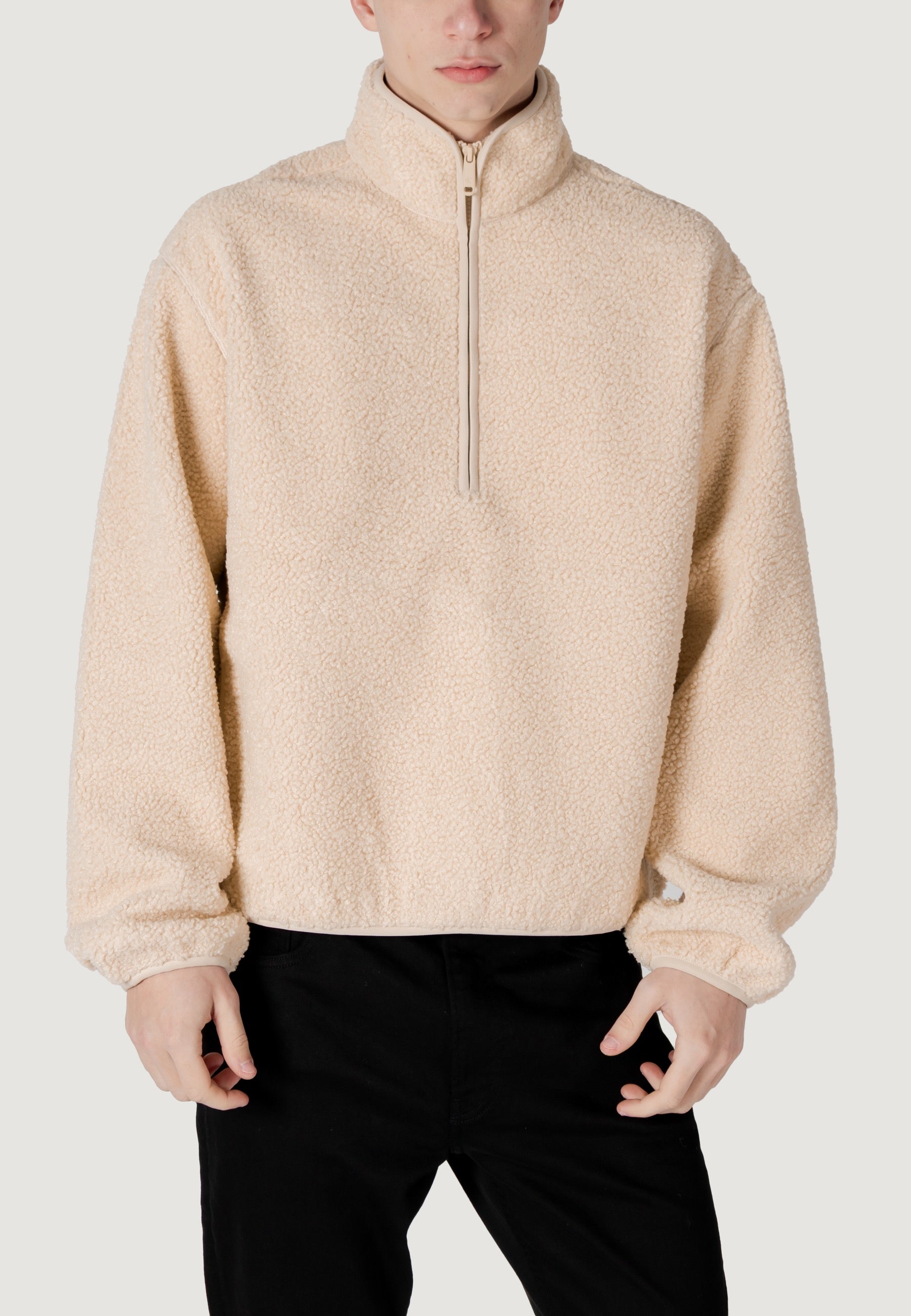 Giacchetto Calvin Klein Jeans HALF ZIP SHERPA