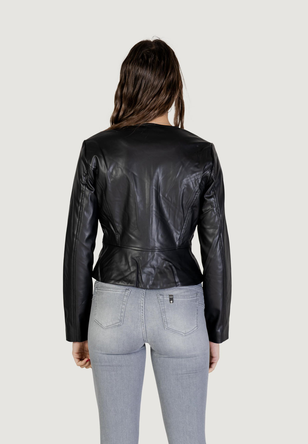 Giacchetto Jacqueline de Yong Jdymisty Faux Leather Jacket Otw Sie