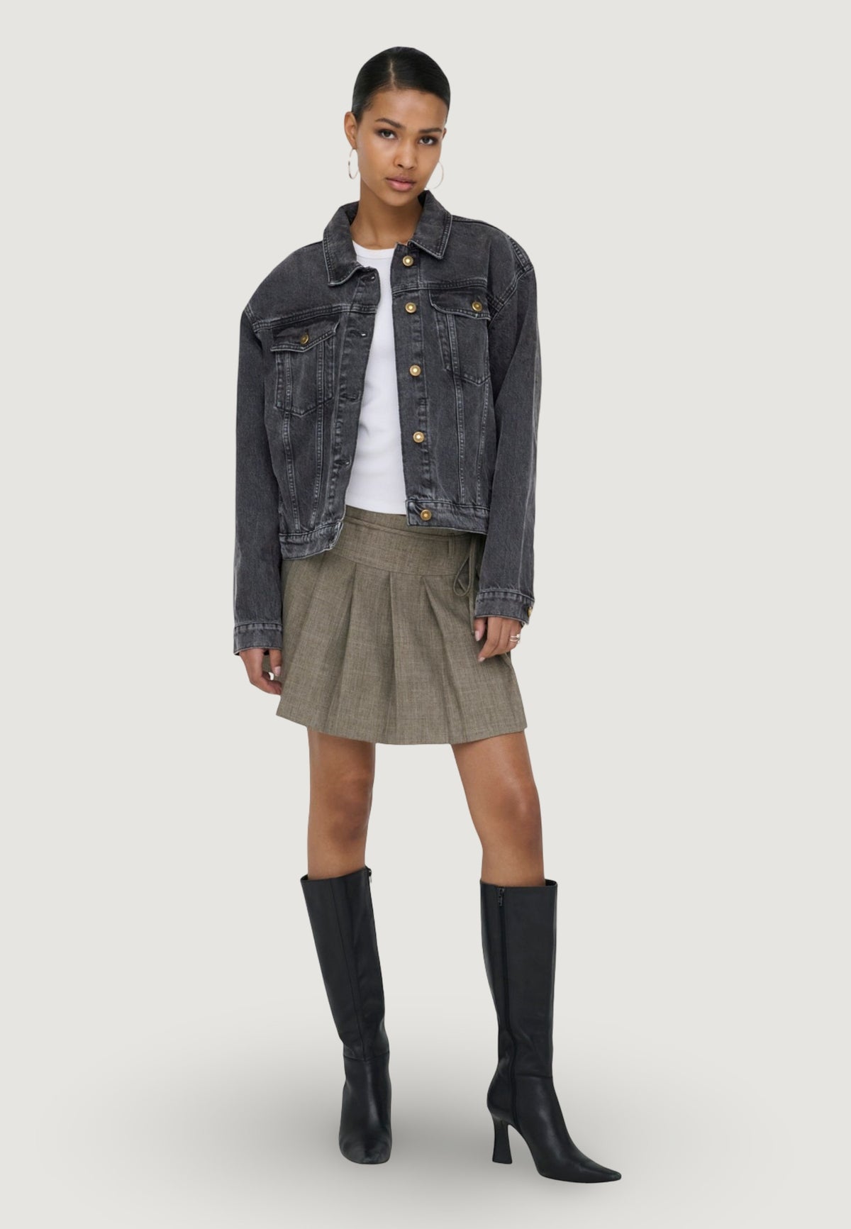 Giacchetto Only Onlharper Ls Boxy Dnm Jkt Sik