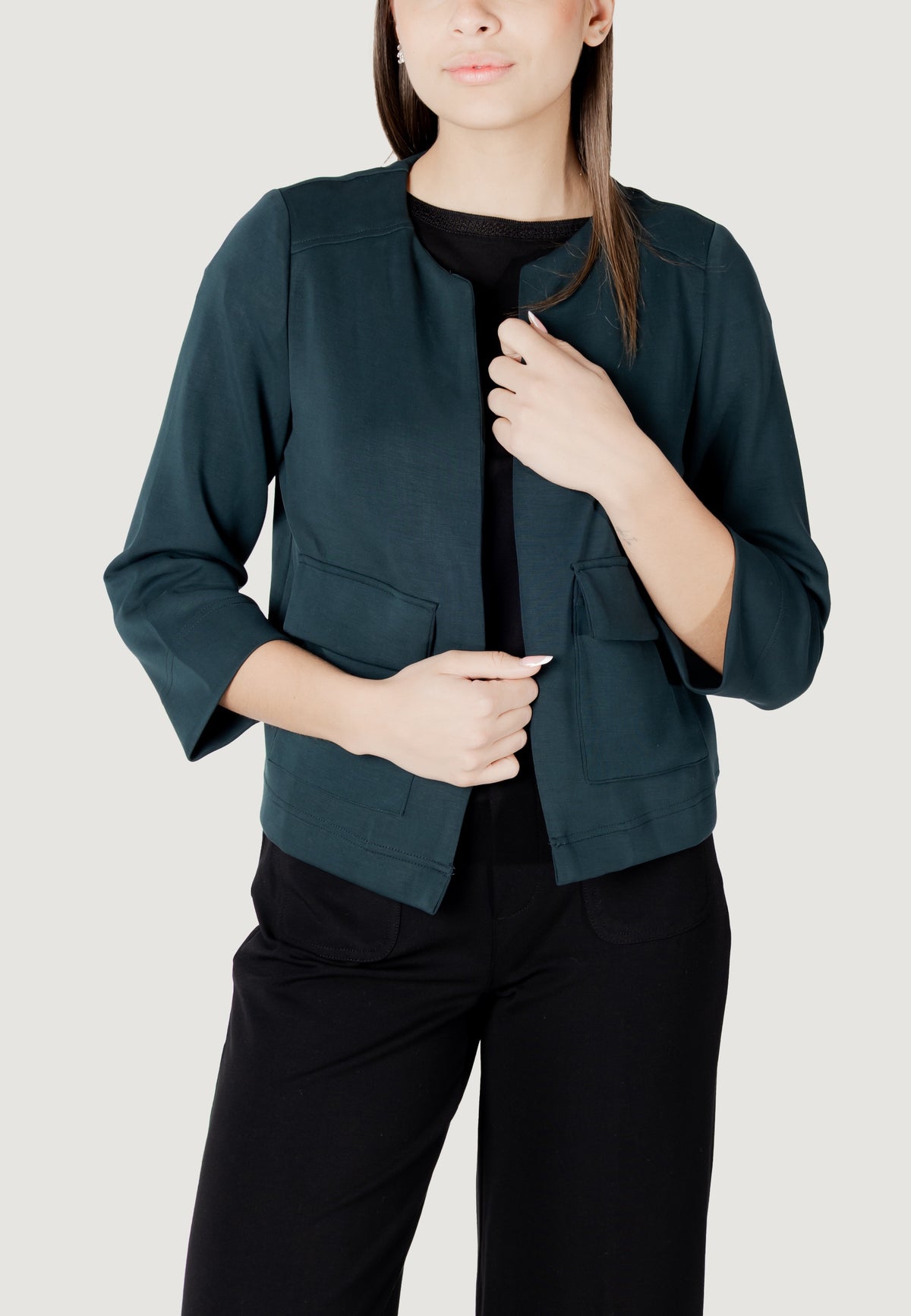 Giacca Street One silk look jacket