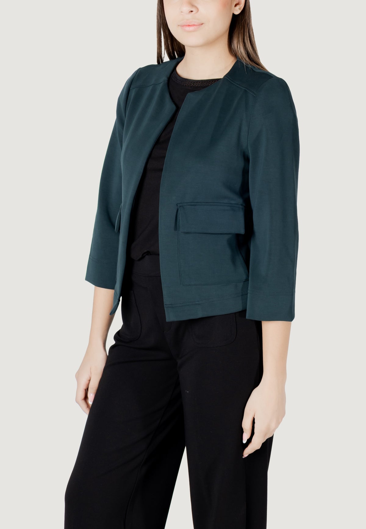 Giacca Street One silk look jacket