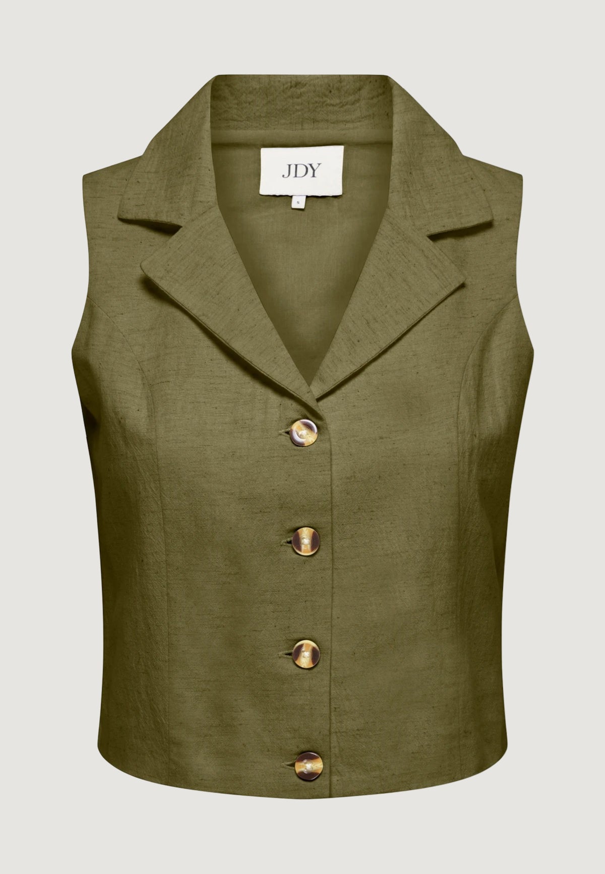 Gilet da completo Jacqueline de Yong Jdymilan Linen S/L Waistcoat Tlr