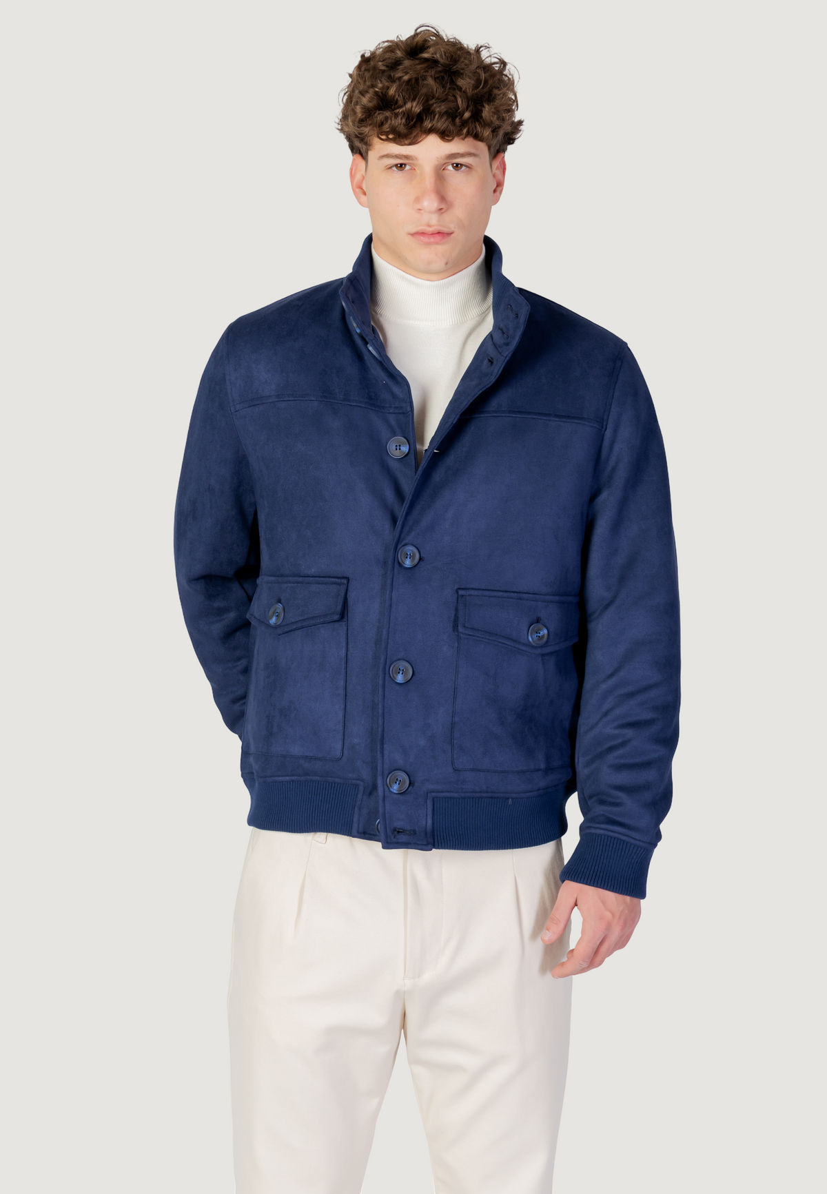 Giubbotto YOS GIUBBINO SUEDE