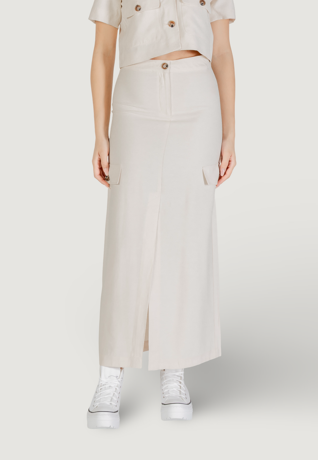 Gonna lunga Jacqueline de Yong Jdyluna Maxi Hw Skirt Tlr