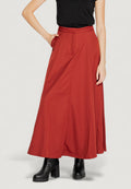 Gonna lunga Vero Moda VMTARA HW ANCLE SKIRT BOO