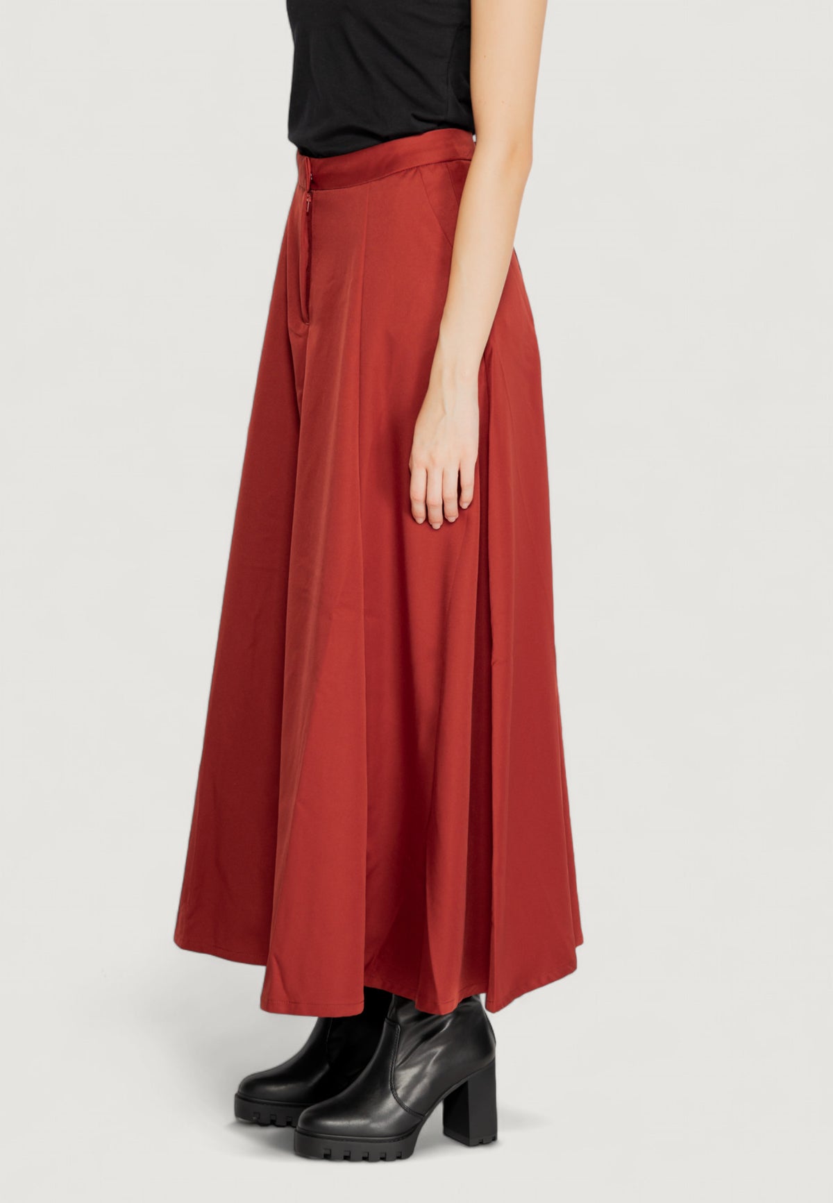 Gonna lunga Vero Moda VMTARA HW ANCLE SKIRT BOO