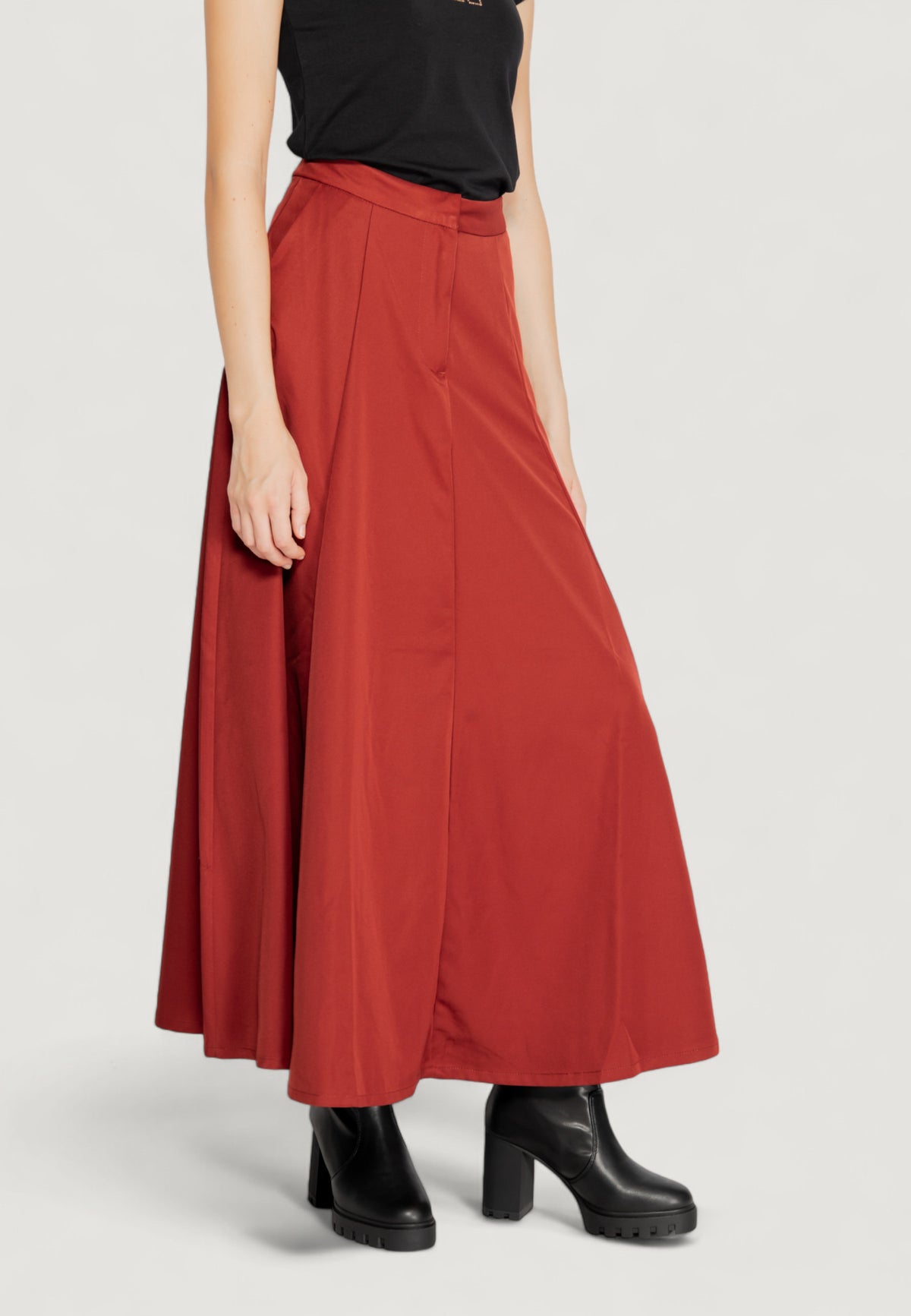 Gonna lunga Vero Moda VMTARA HW ANCLE SKIRT BOO
