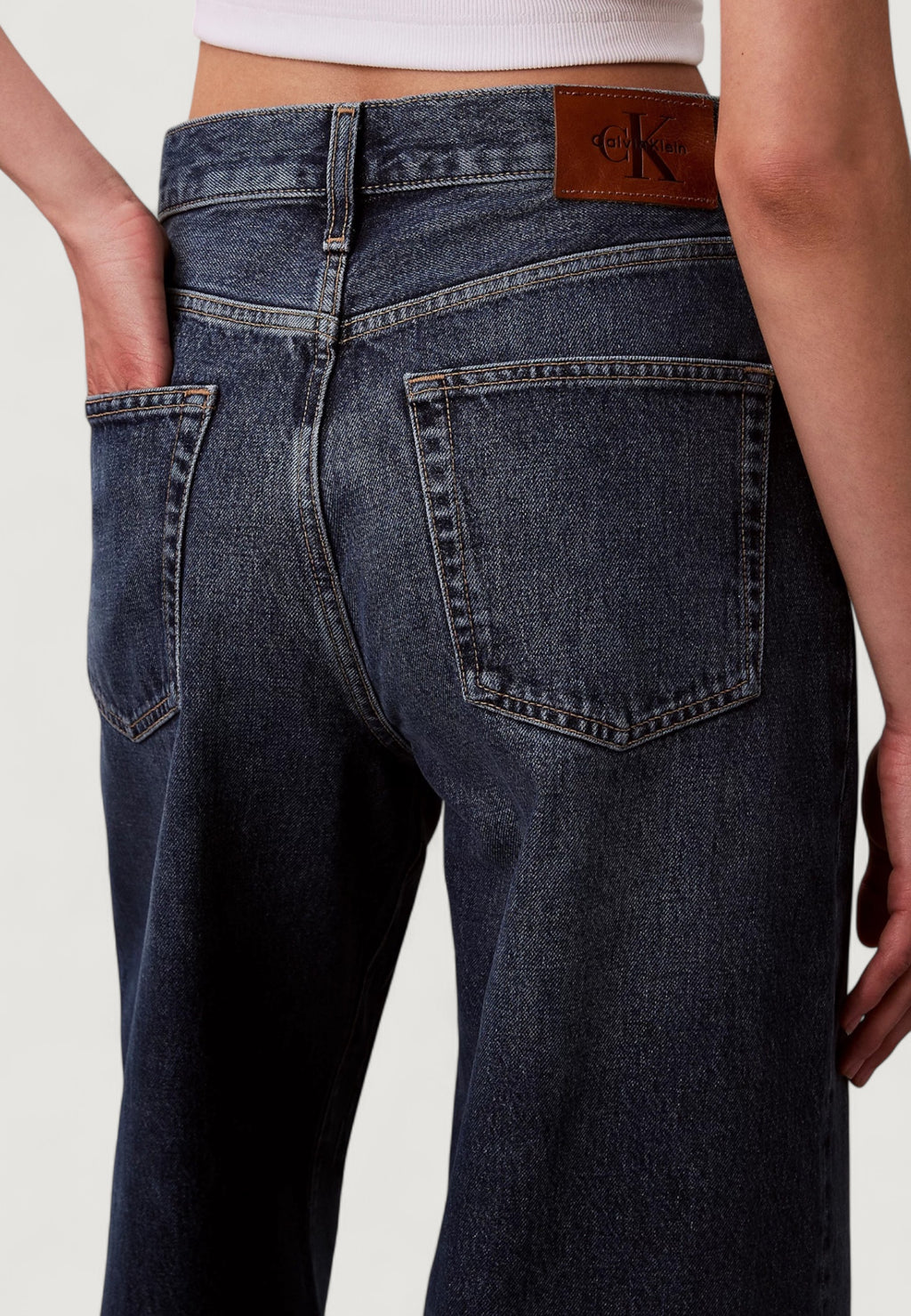 Jeans bootcut Calvin Klein Jeans THE WIDE LEG TINTED