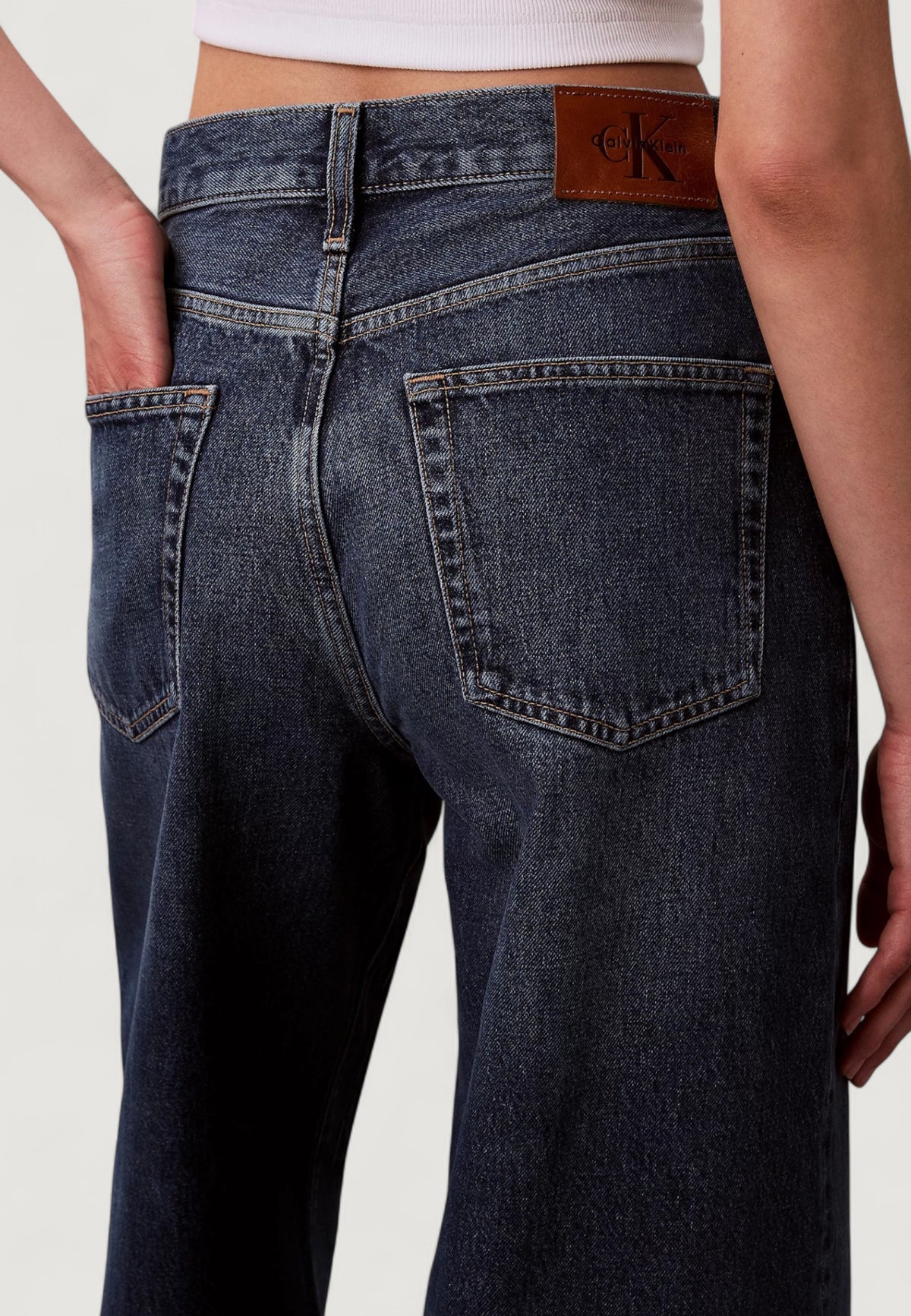 Jeans bootcut Calvin Klein Jeans THE WIDE LEG TINTED
