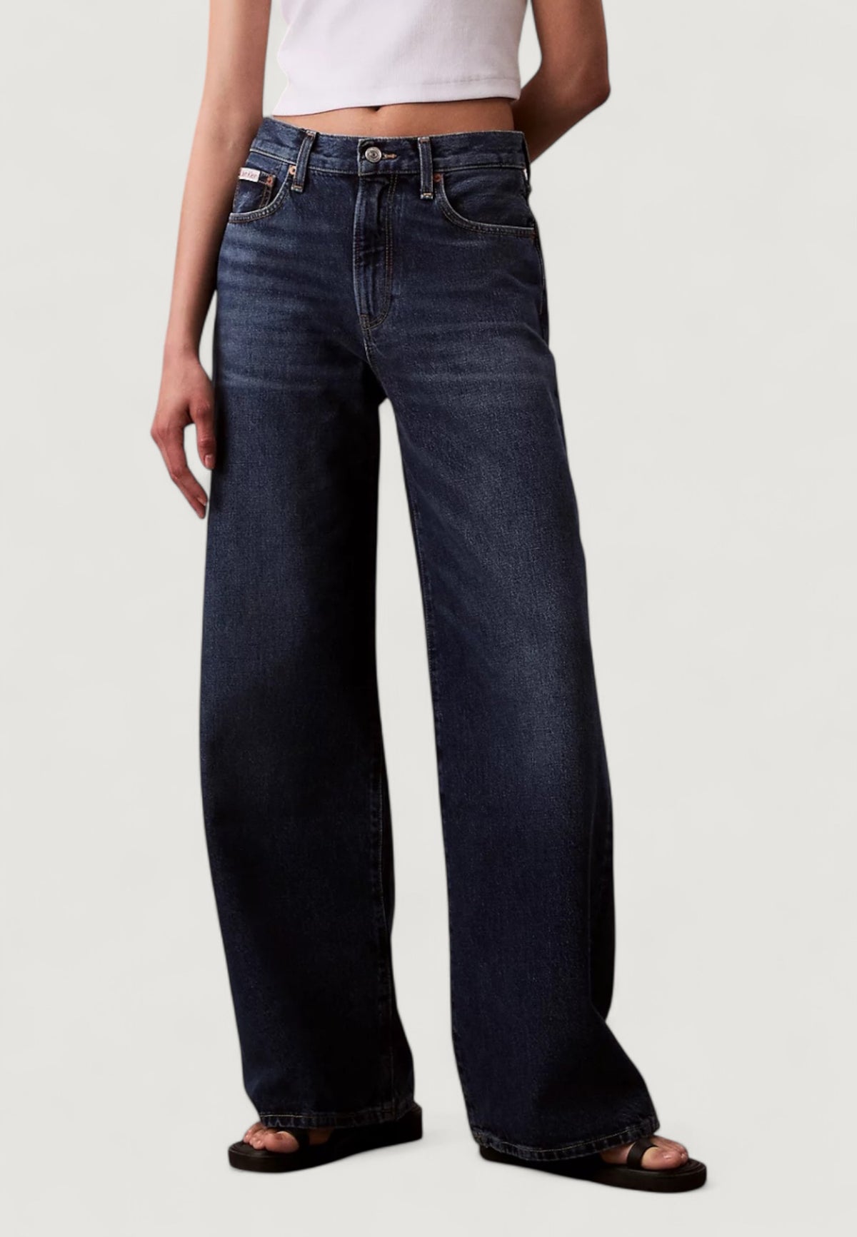Jeans bootcut Calvin Klein Jeans THE WIDE LEG TINTED