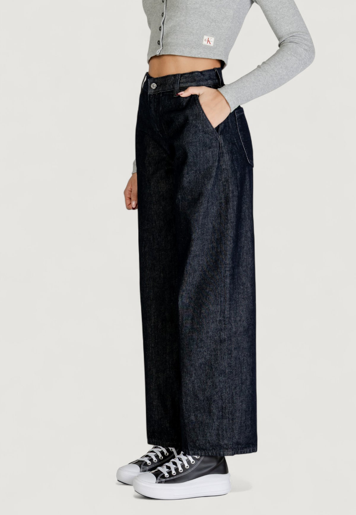 Jeans bootcut Calvin Klein Jeans TROUSER BARREL CK RI