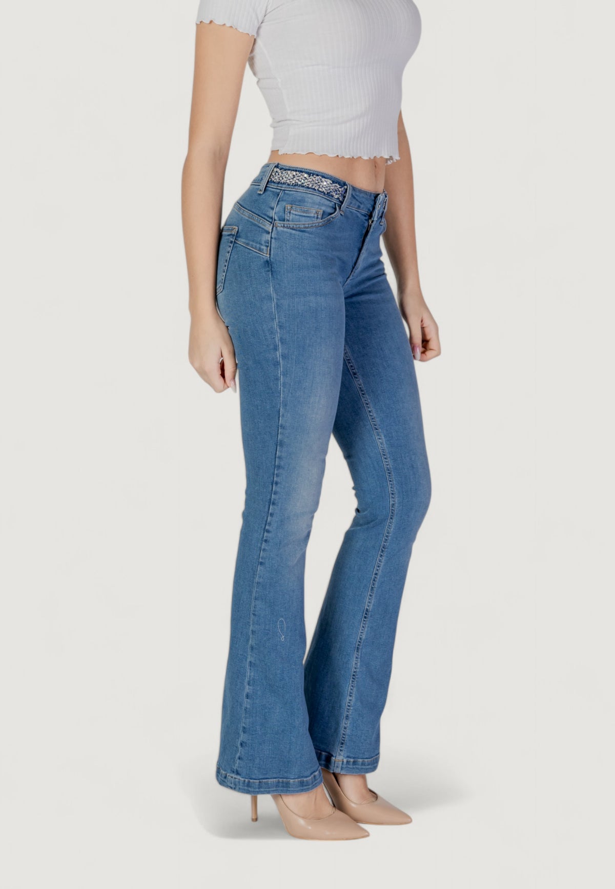 Jeans bootcut Liu-Jo B.UP BEAT REG.W.BRAID