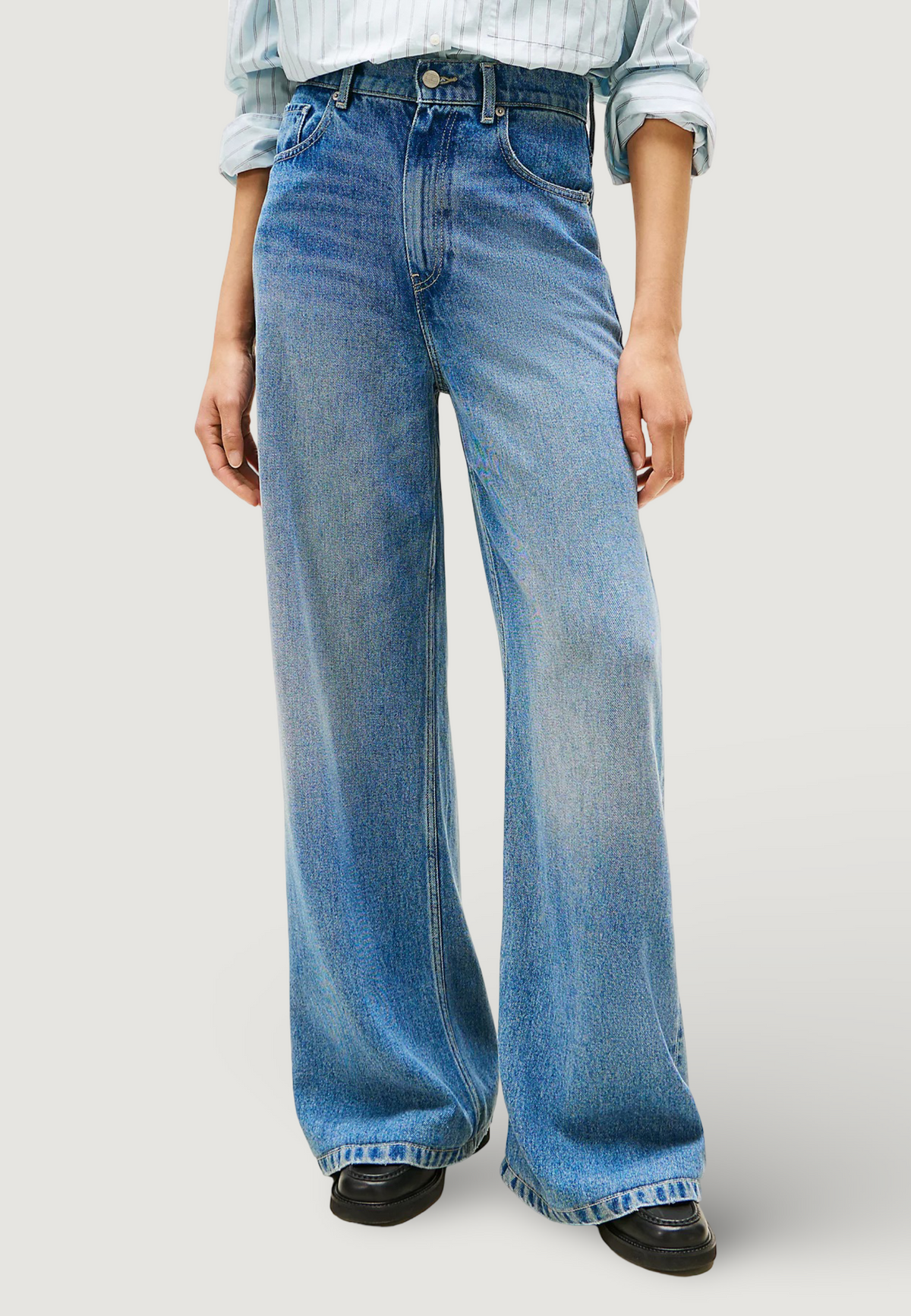 Bootcut jeans Tommy Hilfiger DNM LANA WIDE LEG HW