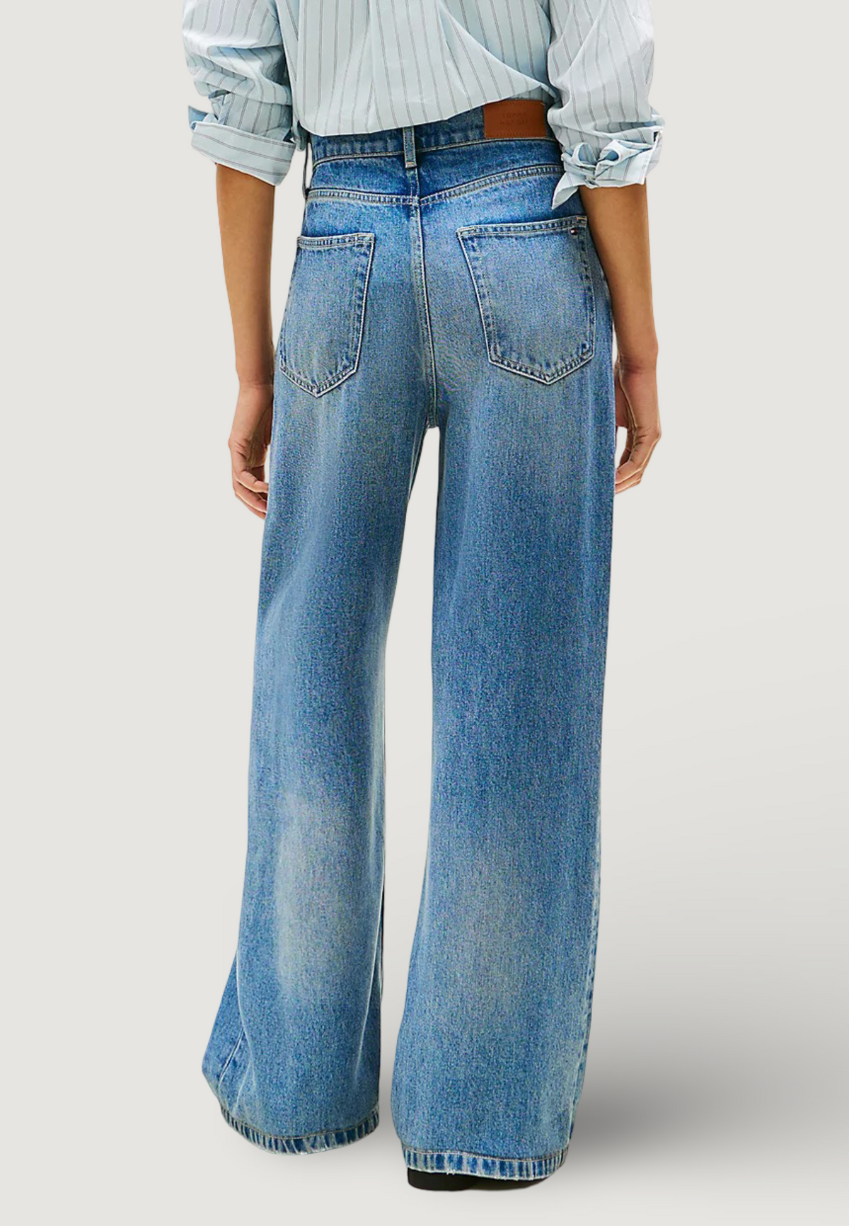 Bootcut jeans Tommy Hilfiger DNM LANA WIDE LEG HW