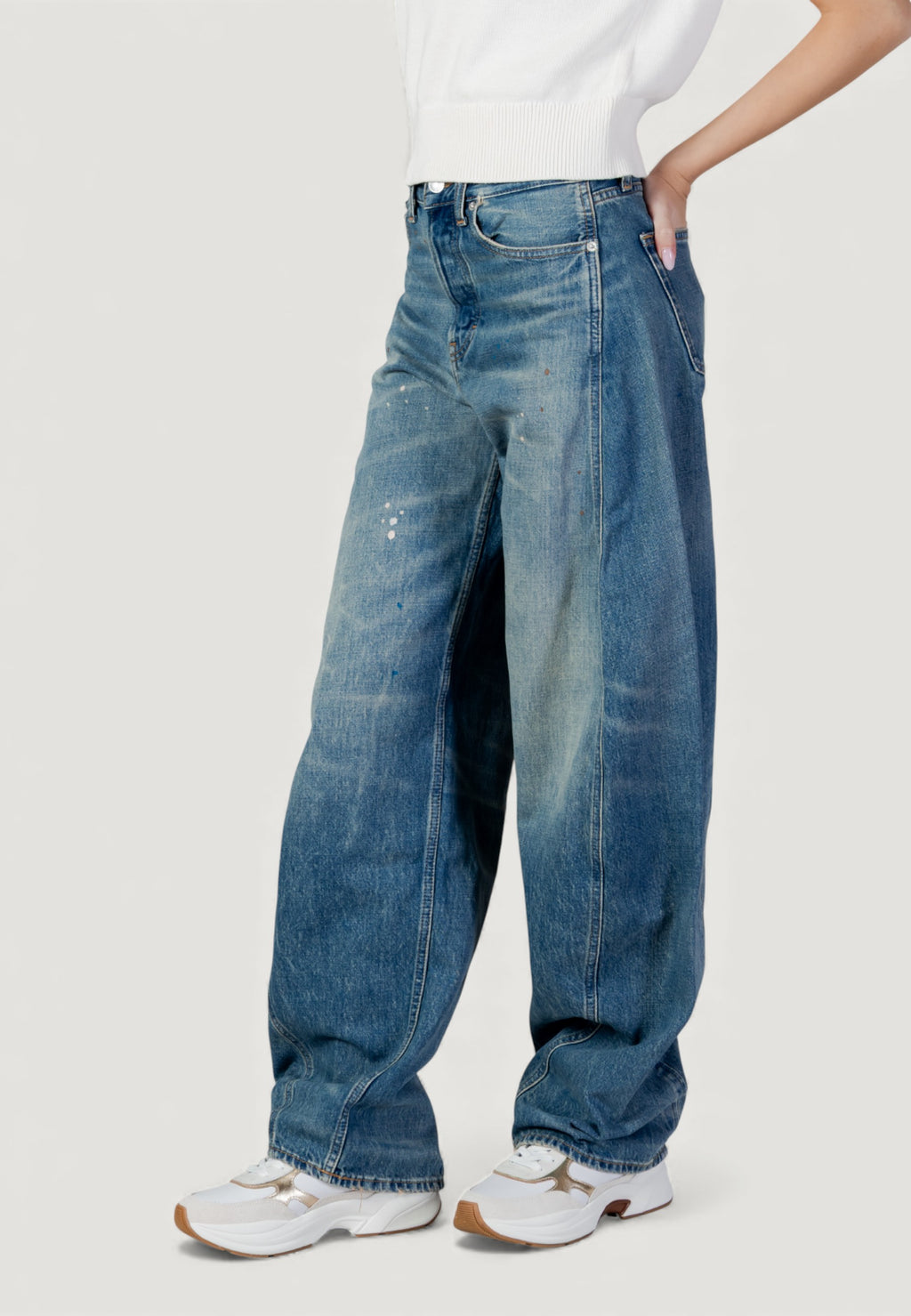Jeans slouchy e balloon Tommy Hilfiger Jeans DW0DW22017