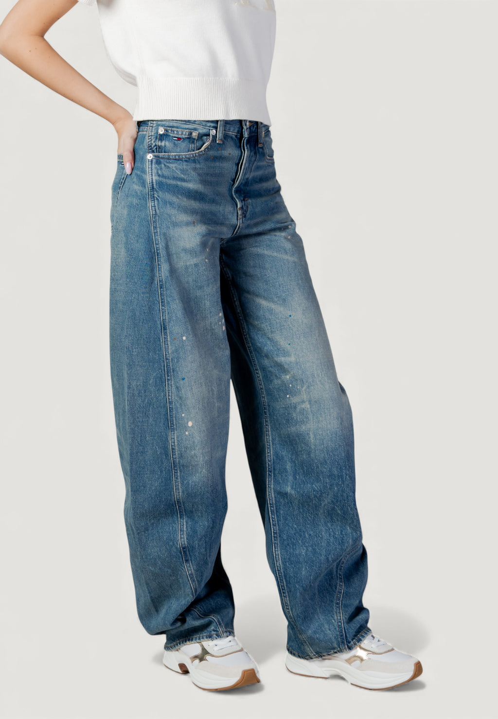 Jeans slouchy e balloon Tommy Hilfiger Jeans DW0DW22017
