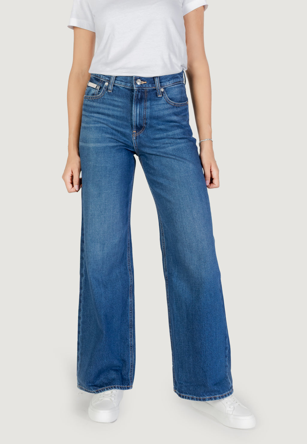 Jeans baggy Calvin Klein Jeans LOW RISE BAGGY CANAR