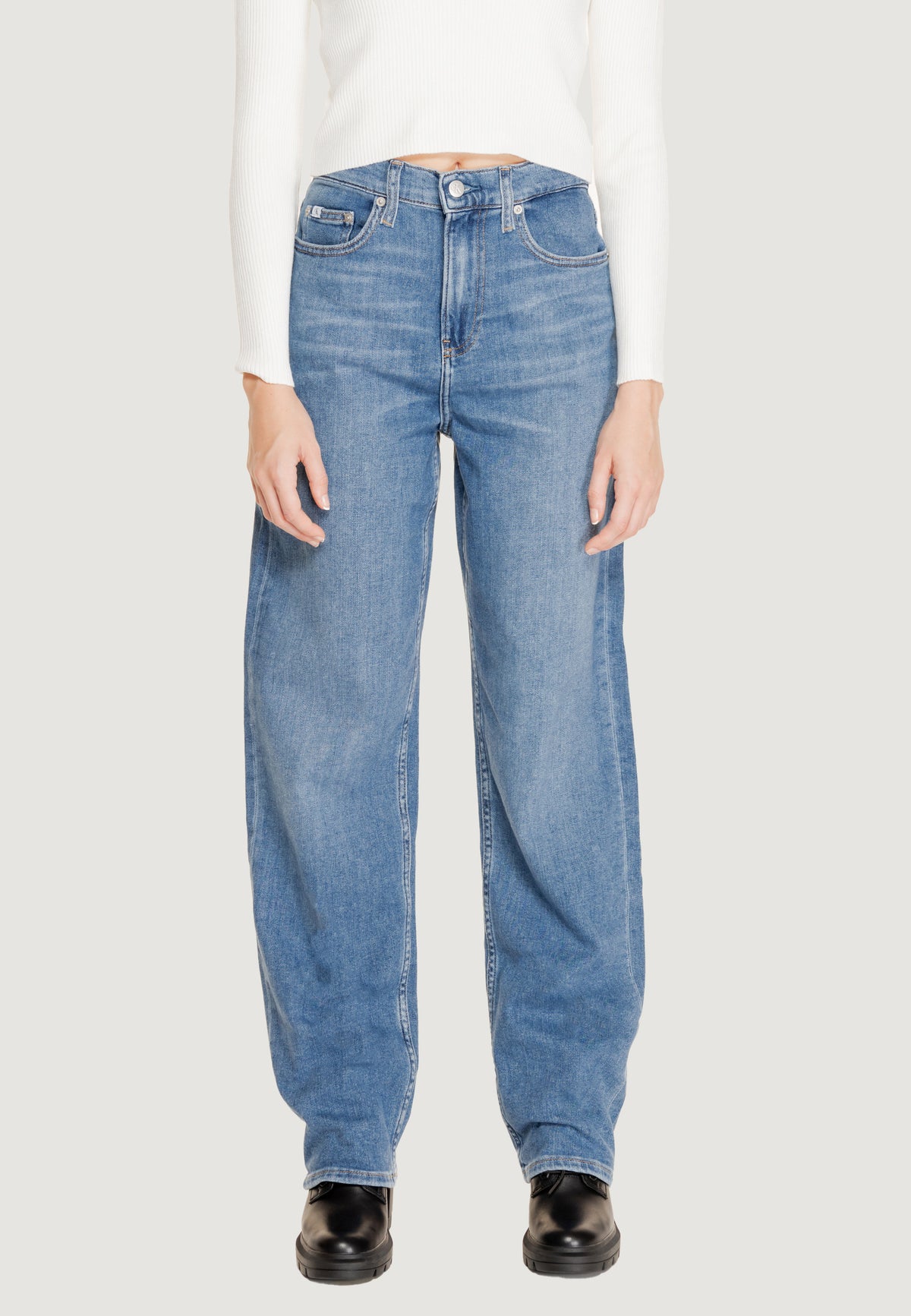 Jeans larghi Calvin Klein Jeans HIGH RISE LOOSE