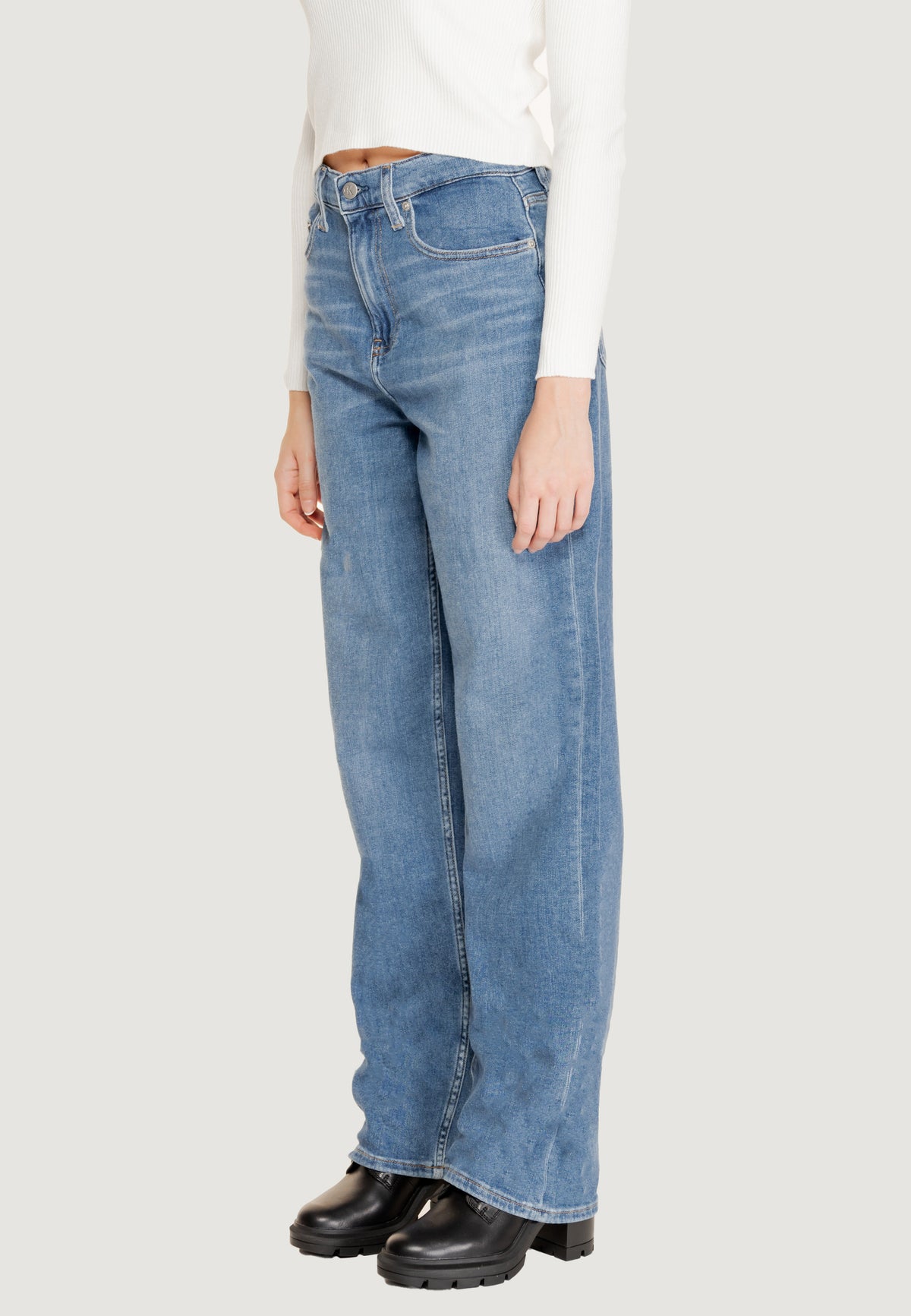 Jeans larghi Calvin Klein Jeans HIGH RISE LOOSE