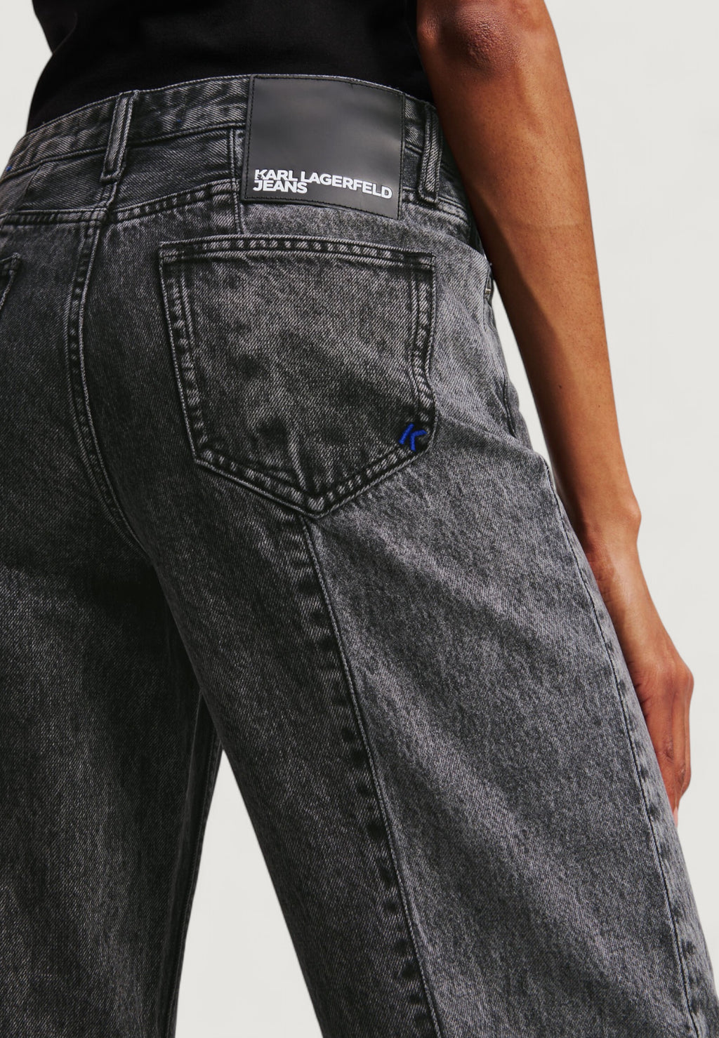 Jeans larghi Karl Lagerfeld Jeans KLJ MR RELAXED BLOKED DENIM