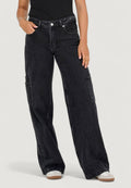 Baggy jeans Only Onlkira Reg Wide Cargo Dnm Mae