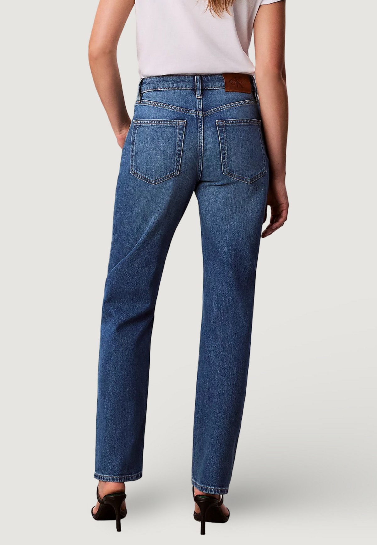 Mom jeans Calvin Klein Jeans HIGH RISE STRAIGHT I
