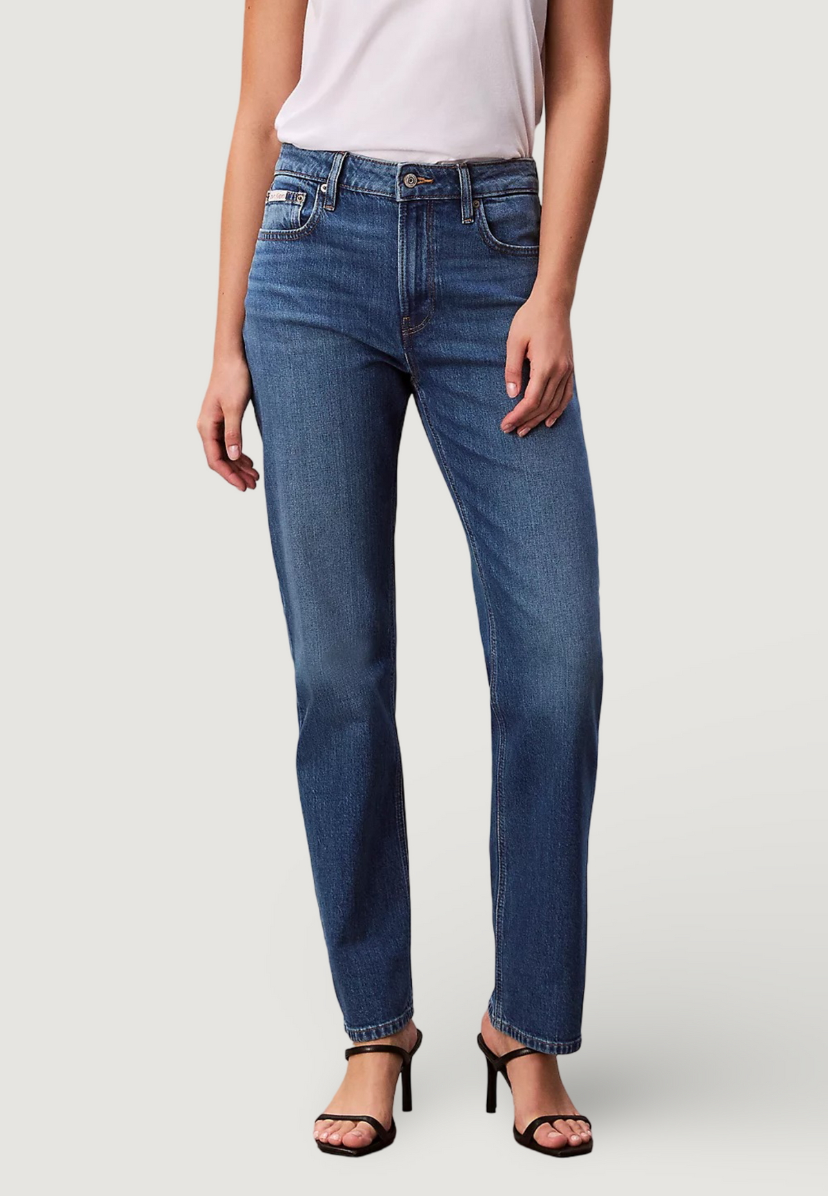 Mom jeans Calvin Klein Jeans HIGH RISE STRAIGHT I