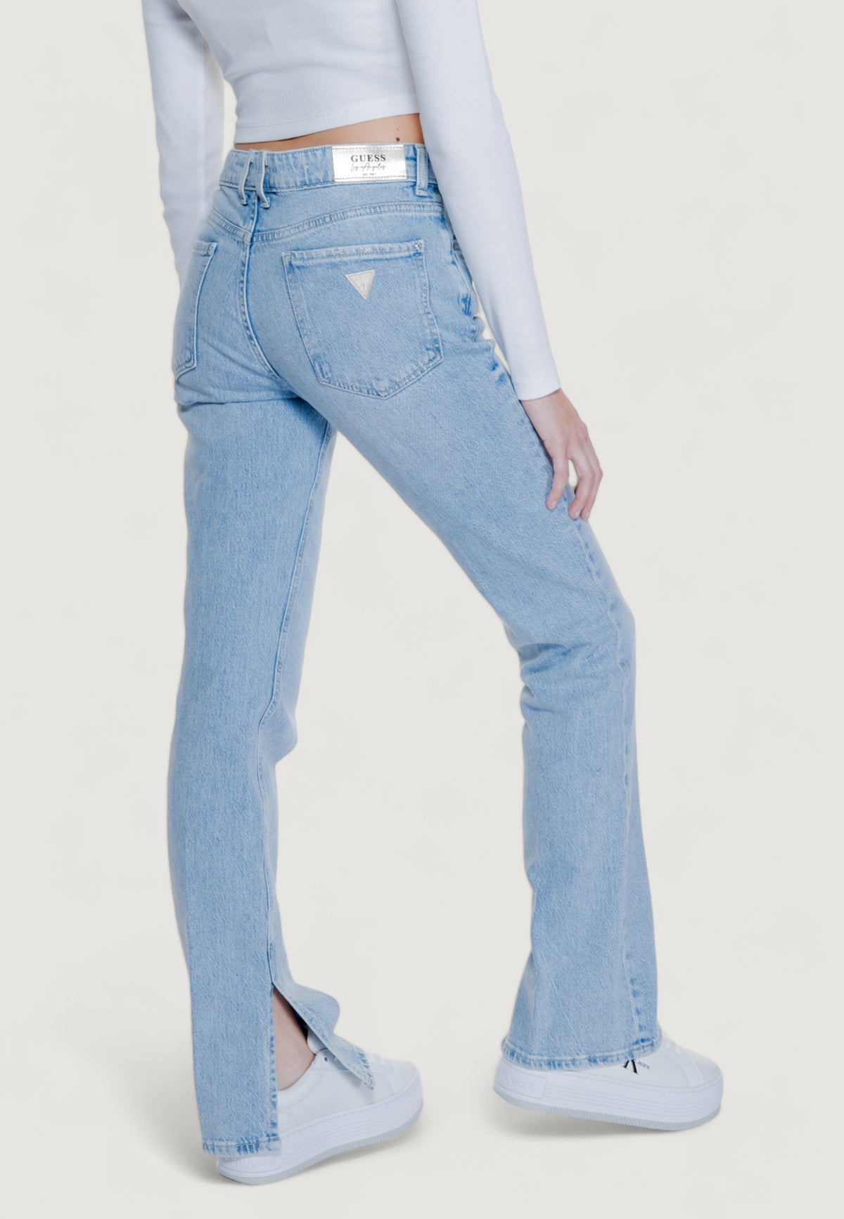 Mom jeans Guess PAULETTE FLARE SPLIT