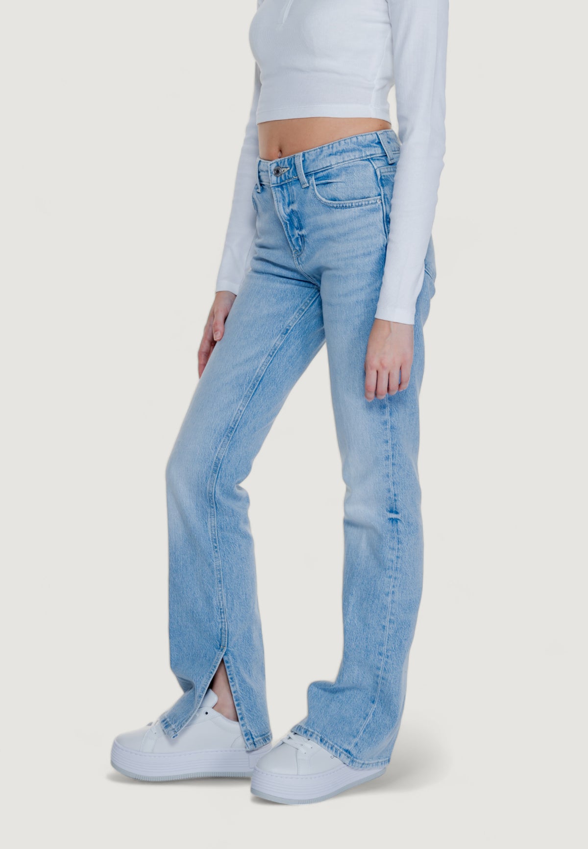 Jeans mom Guess PAULETTE FLARE SPLIT