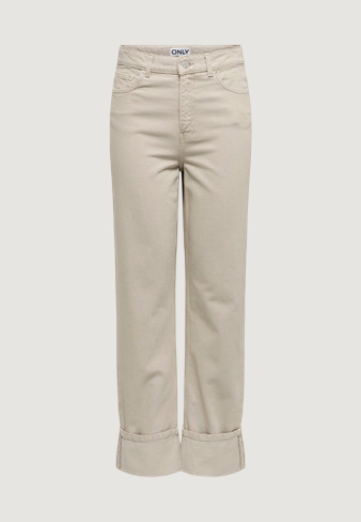 Jeans mom Only Onleverly Hw Slim St Fold-Up Cc Pnt