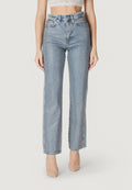 Jeans mom Only Onlhollywood-Riley Crys Hw S Red Dnm Cro