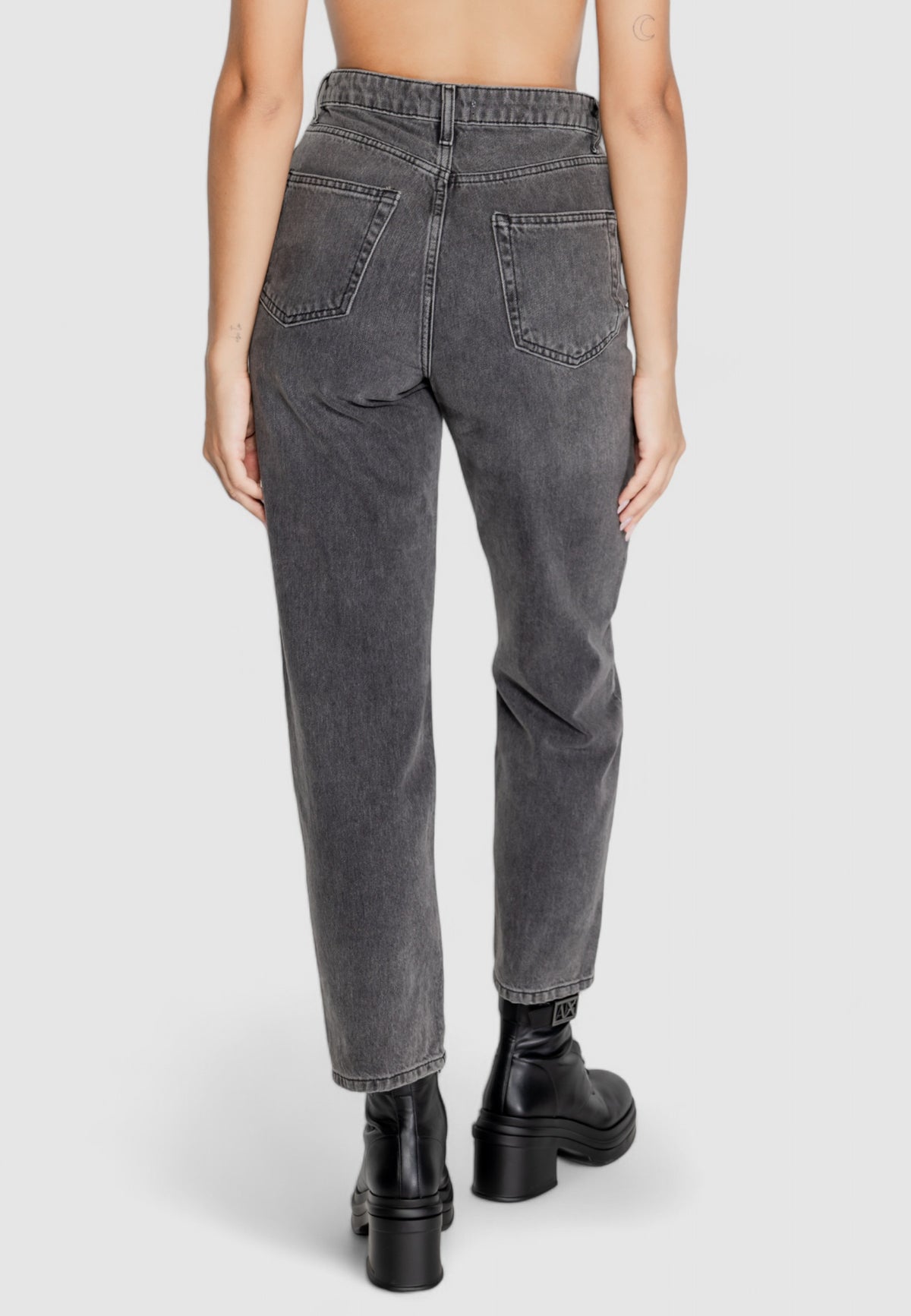 Jeans mom Only Onlrobyn Mw Str Lo Ak Cro132 Noos