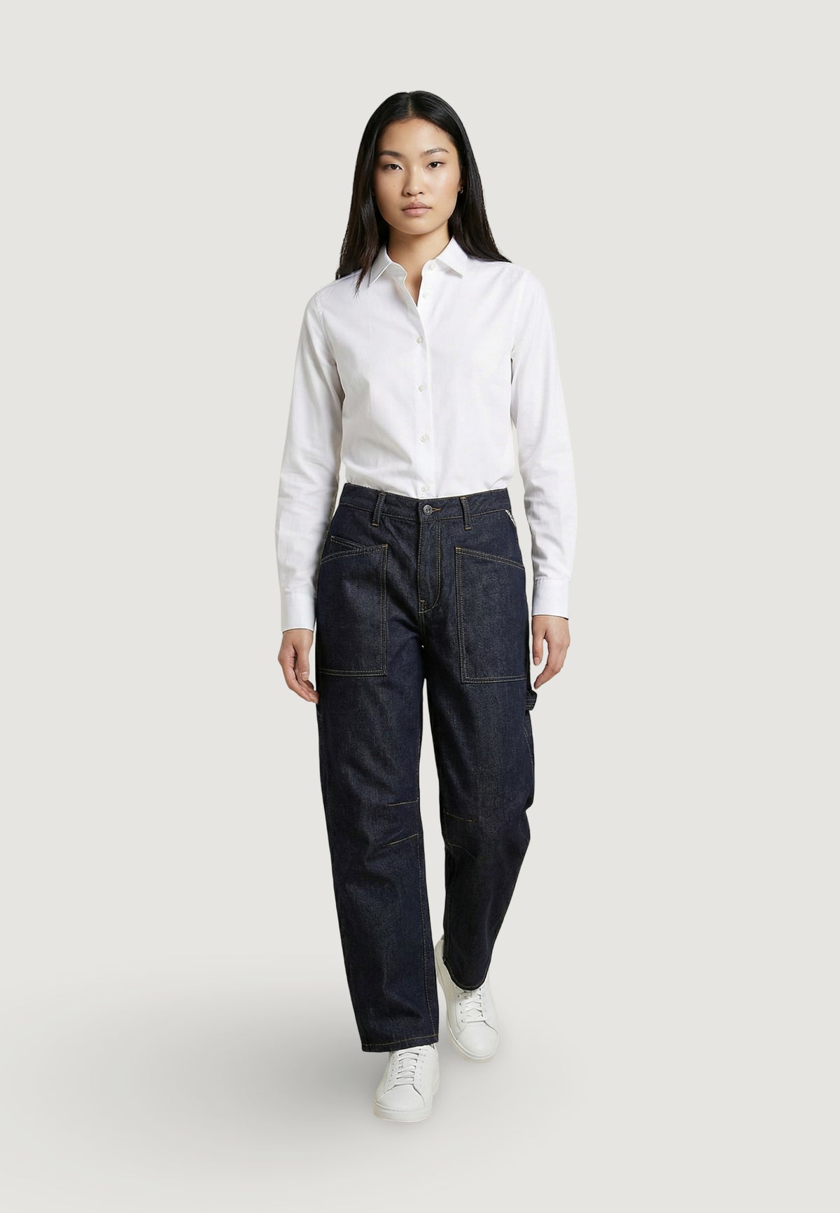 Jeans mom Replay BARREL
