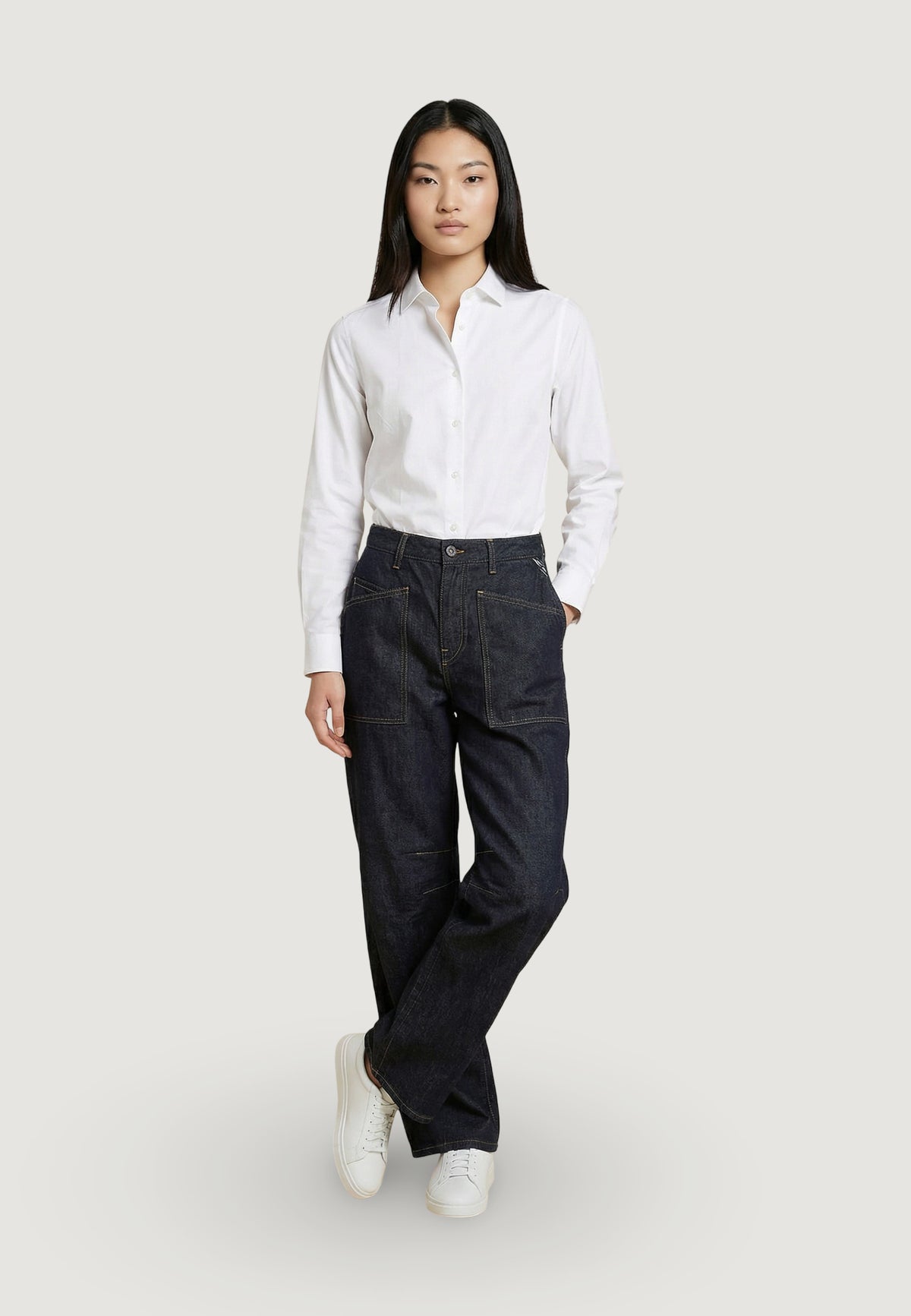 Jeans mom Replay BARREL