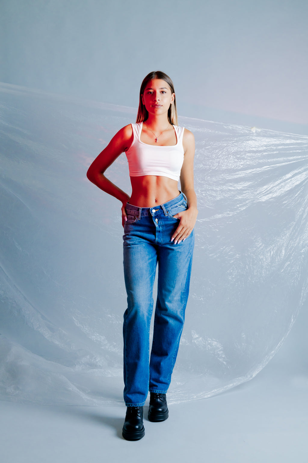 Jeans mom Replay 12 OZ