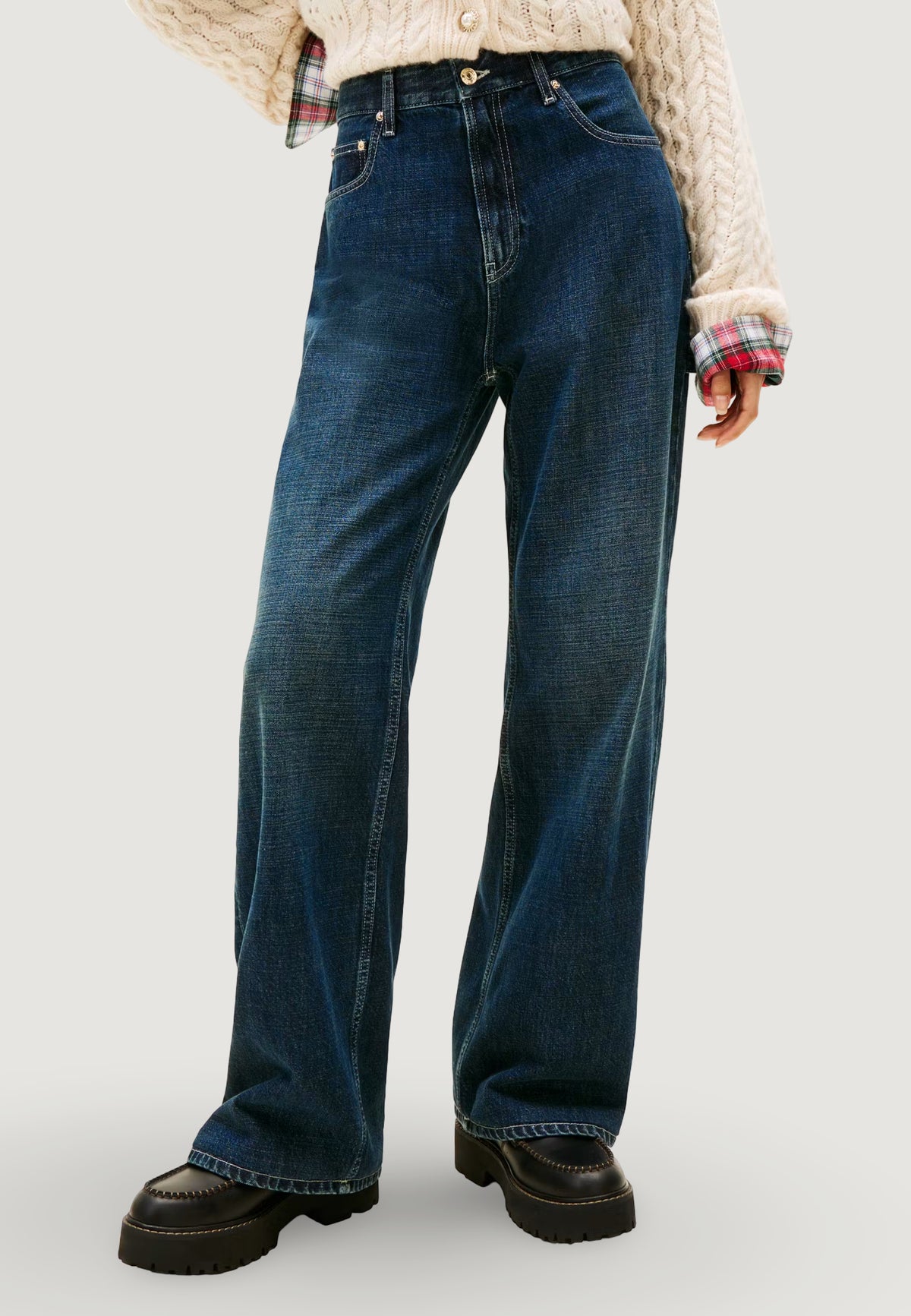 Jeans mom Tommy Hilfiger Jeans DN0DN00095