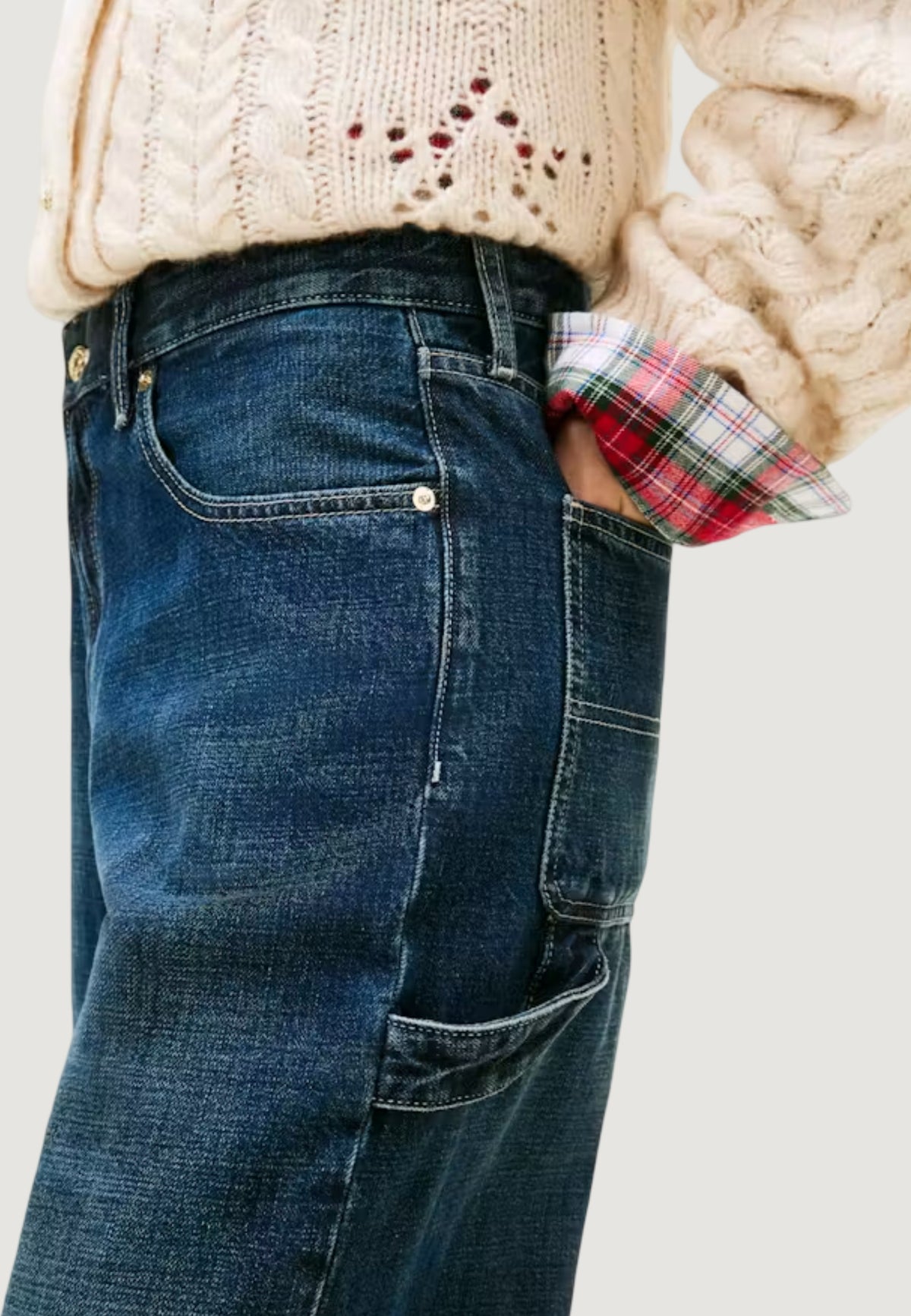 Jeans mom Tommy Hilfiger Jeans DN0DN00095
