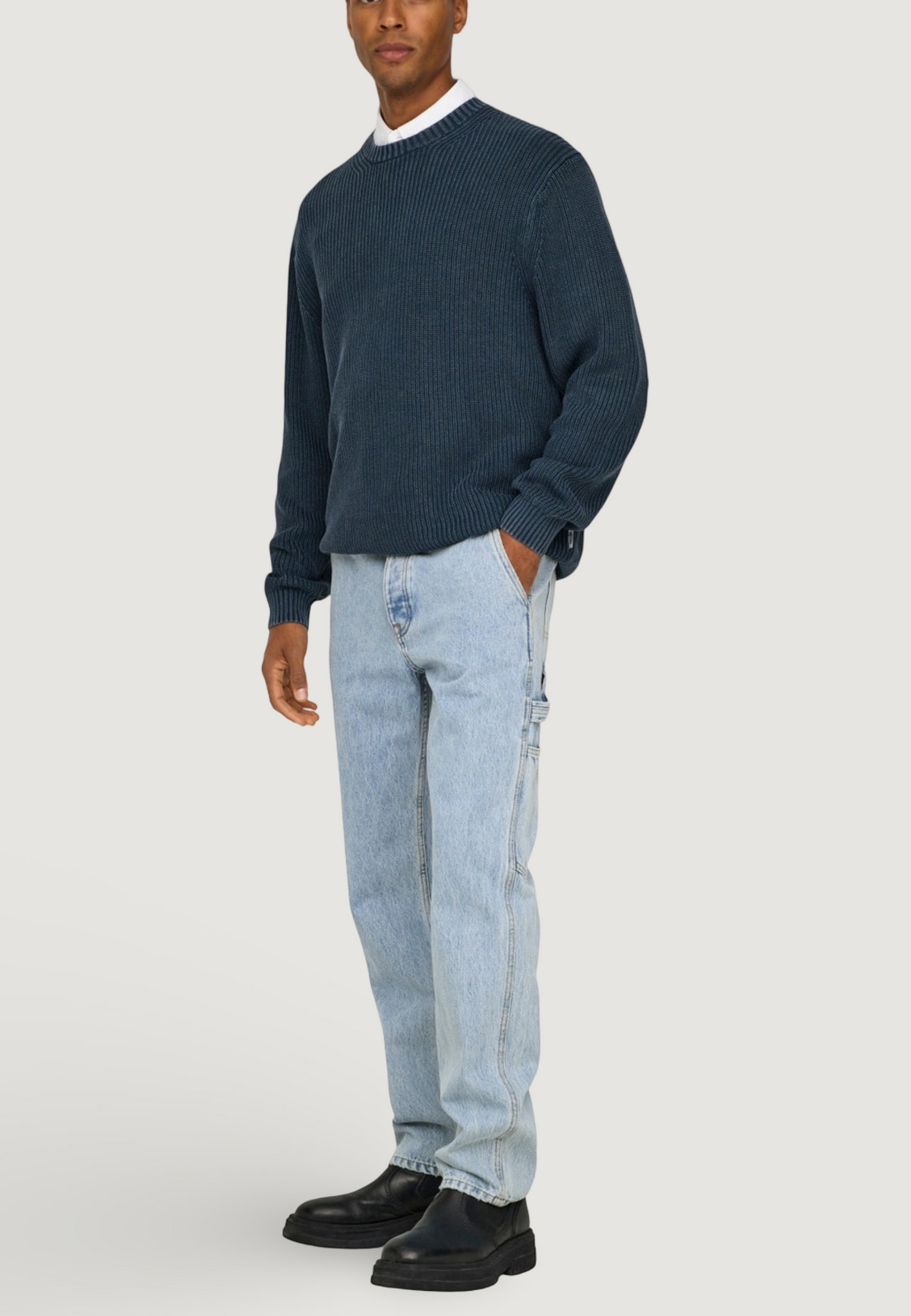 Jeans regular Only & Sons ONSEDGE STRAIGHT CAR LB 1087TAI DNM NOOS