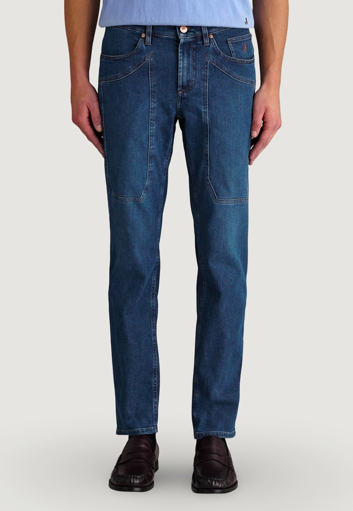 Jeans slim Jeckerson JOHN 5 TASCHE TOPPA