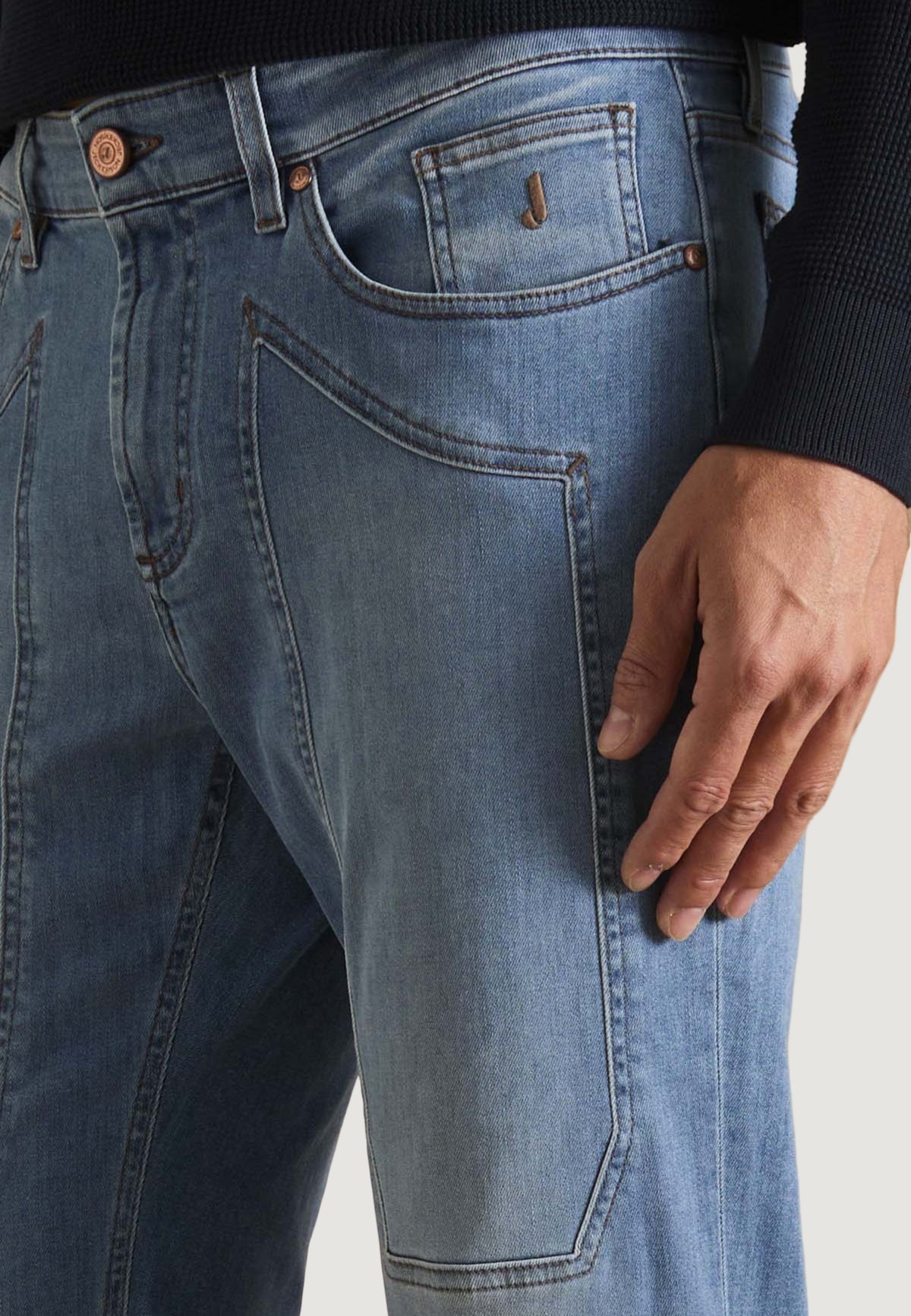 Jeans slim Jeckerson JOHN 5 TASCHE TOPPA