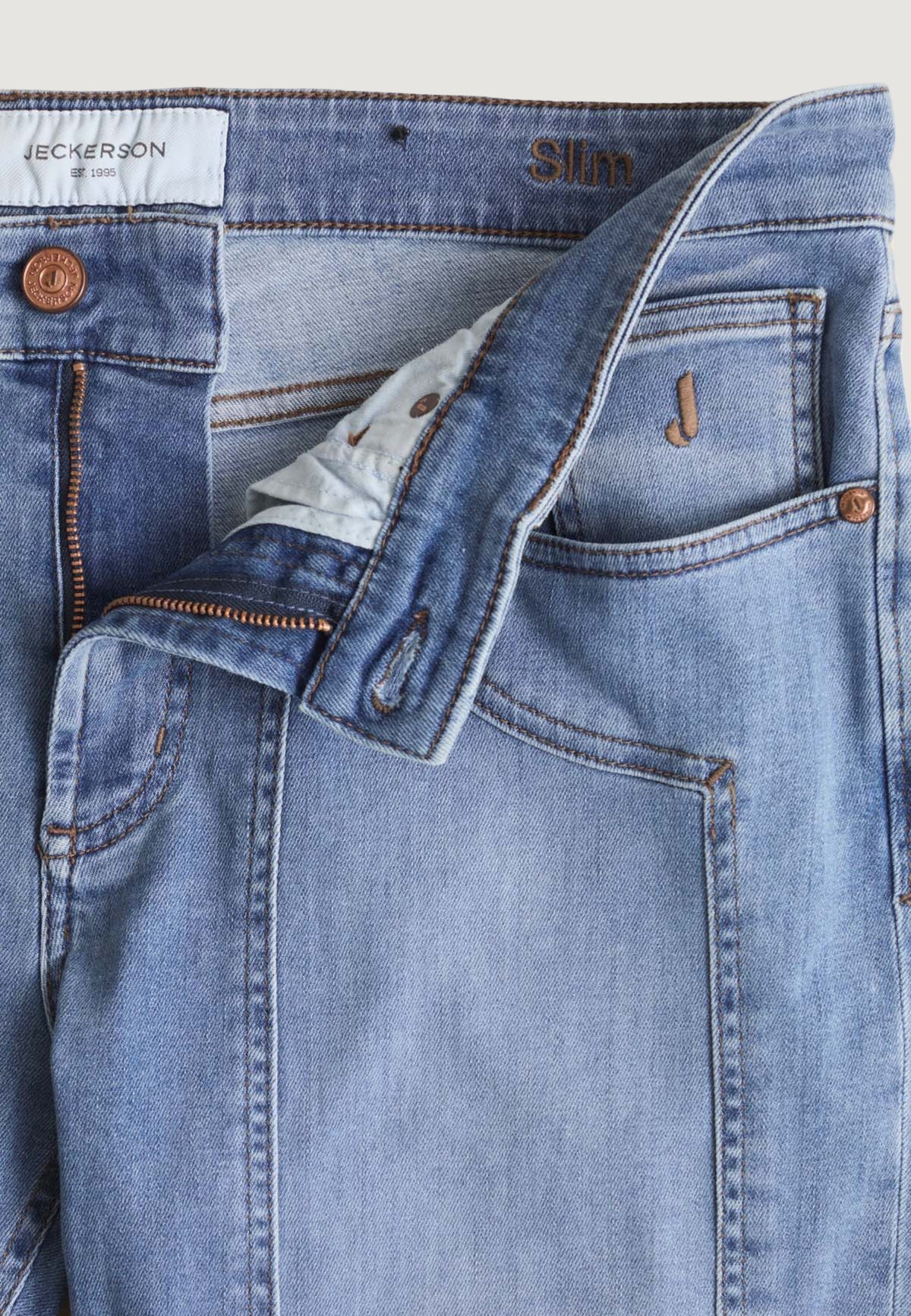 Jeans slim Jeckerson JOHN 5 TASCHE TOPPA
