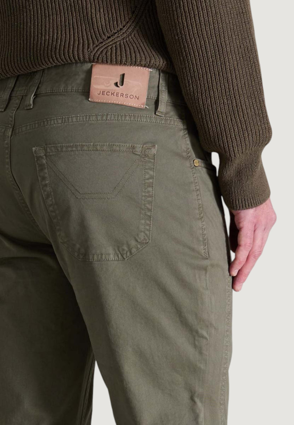 Pantaloni slim Jeckerson JOHN 5 TASCHE TOPPA
