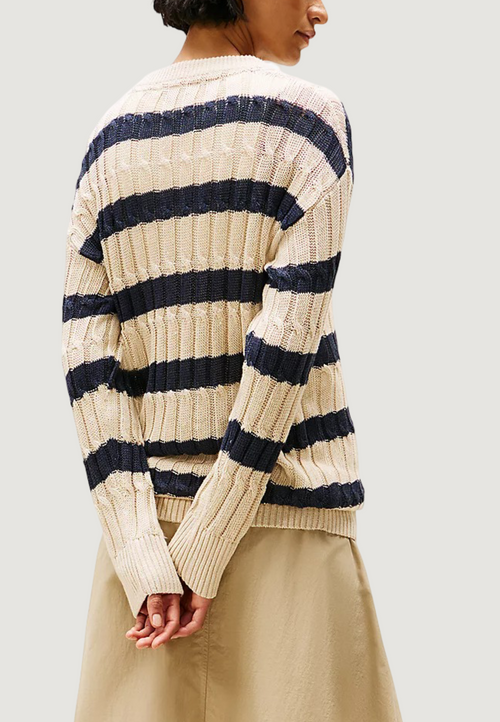 Pullover Tommy Hilfiger LINEN CABLE LS C-NK