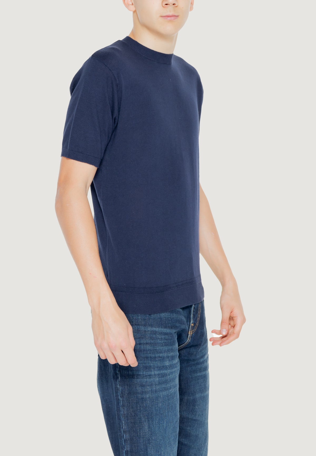 Maglia in filo manica corta HAMAKI-HO ME3078H