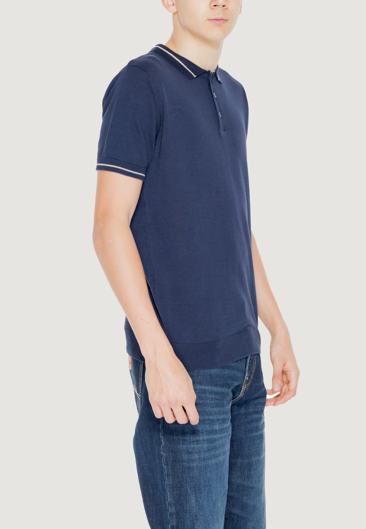 Short-sleeved yarn jersey HAMAKI-HO ME3079H